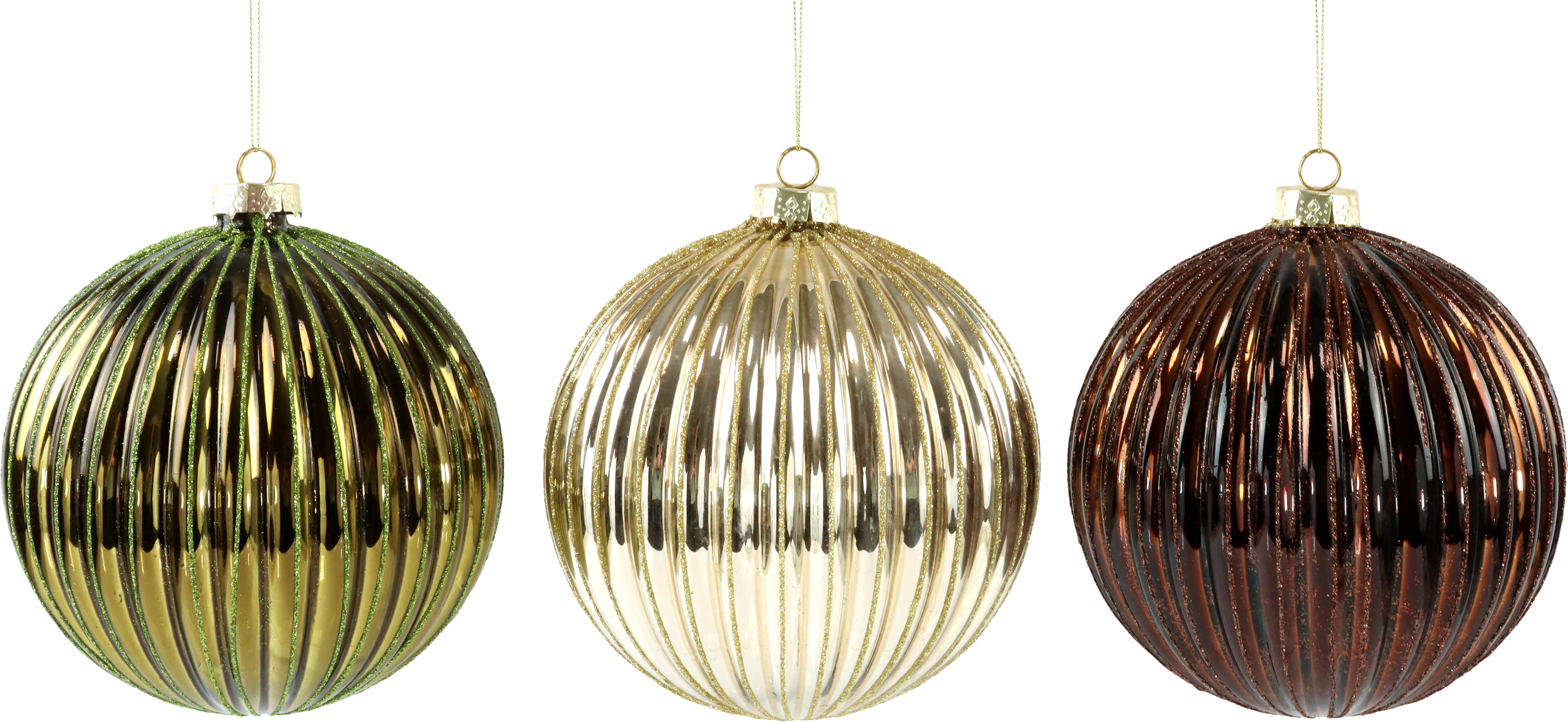 5609 SFERE DI VETRO MYTSTIC MEADOW  3PZ