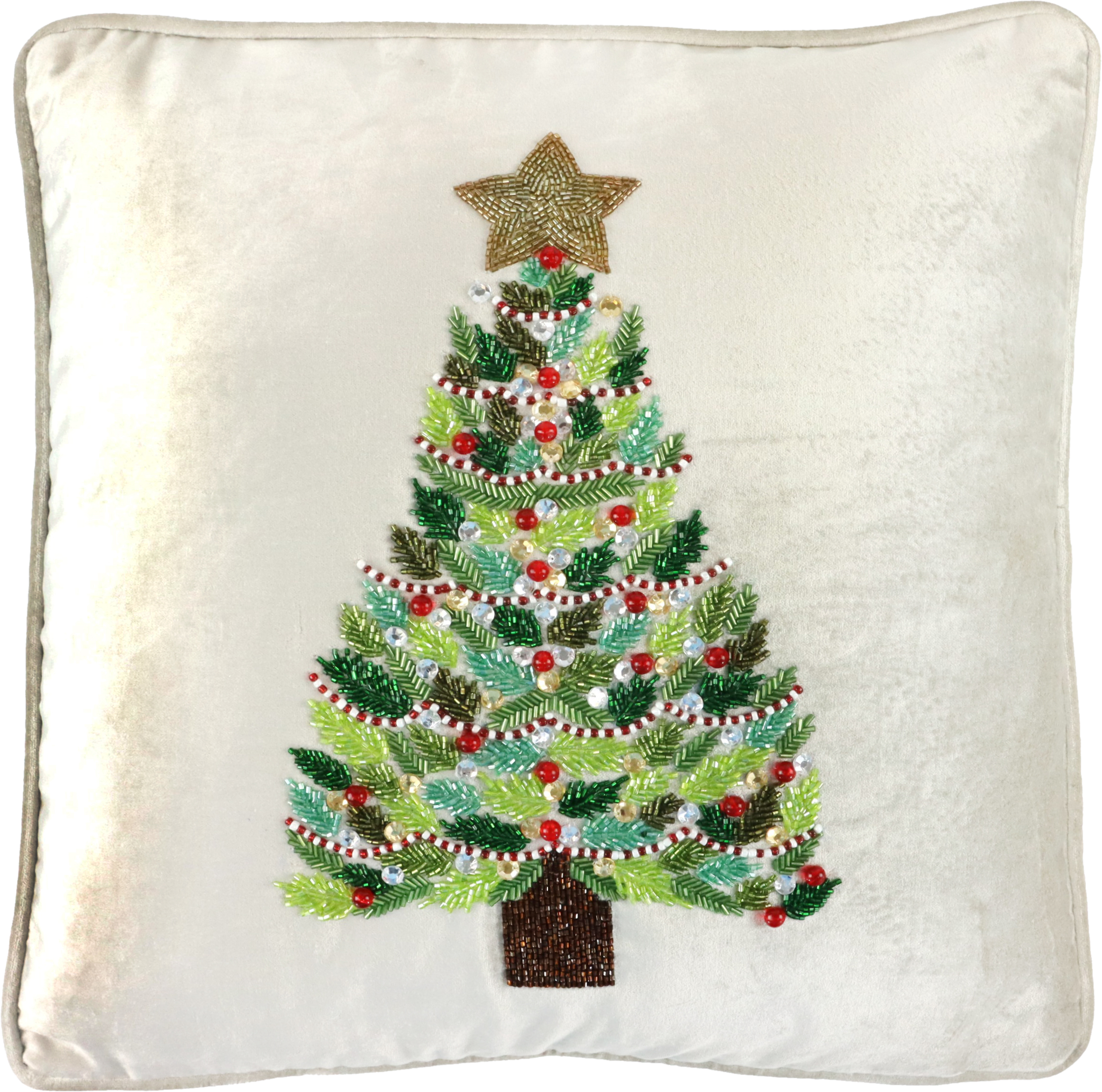 5648 KISSENHÜLLE XMAS TREE 45X45