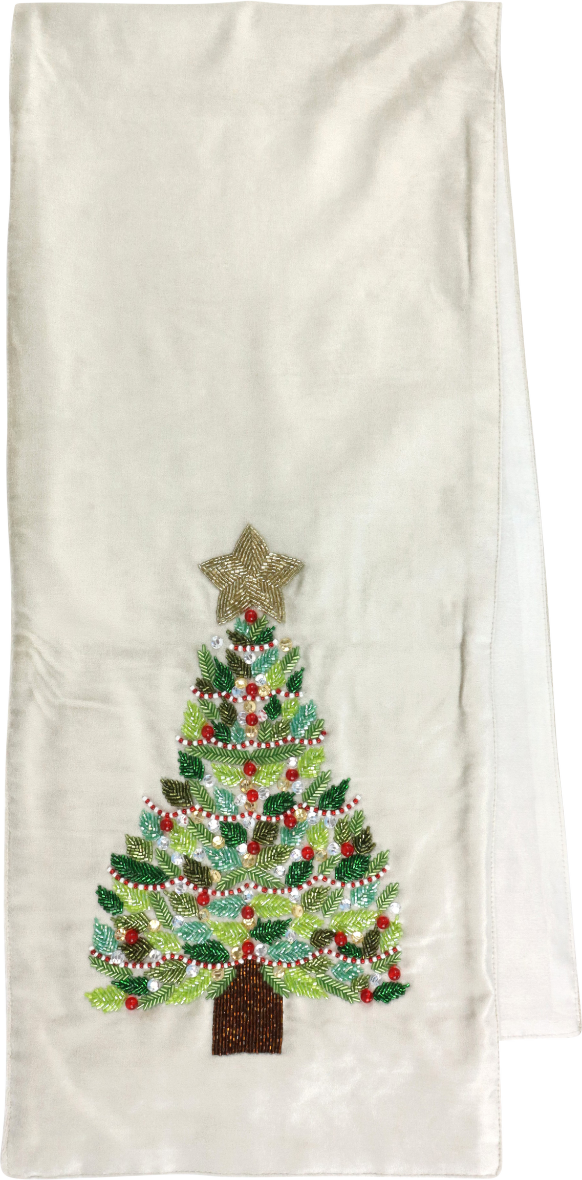 5658 TISCHLÄUFER XMAS TREE 40X140