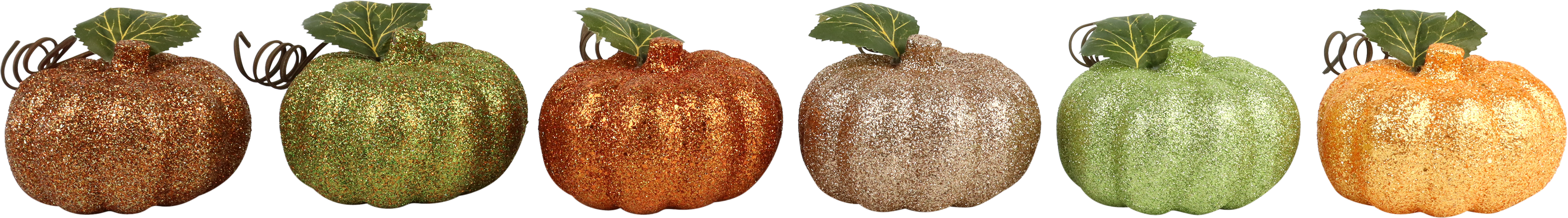 5750 CITROUILLES DÉCO « HARVEST » 6P