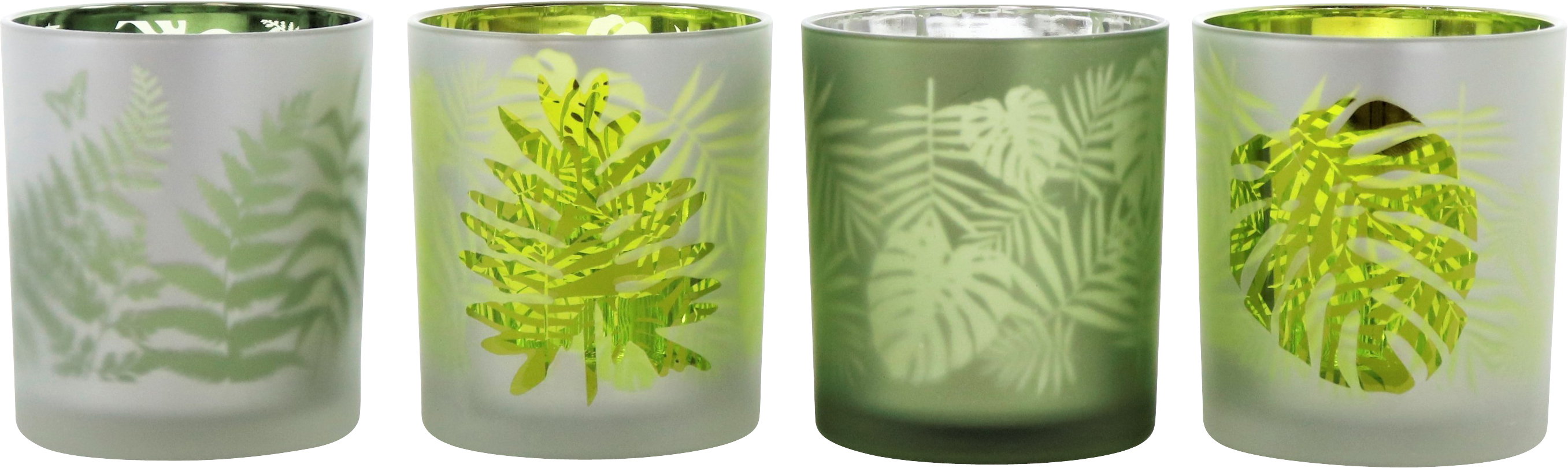 5786 PORTAVELAS  LEAVES  S/4