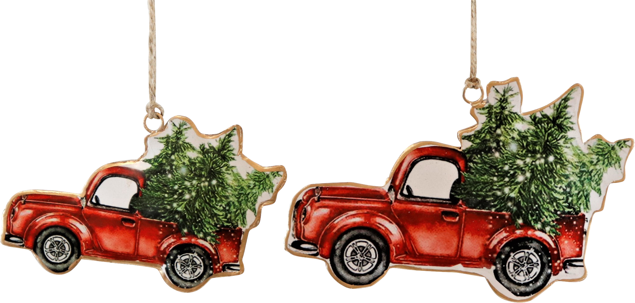 5866 SUSPENSIONS  CHRISTMAS CARS  2P