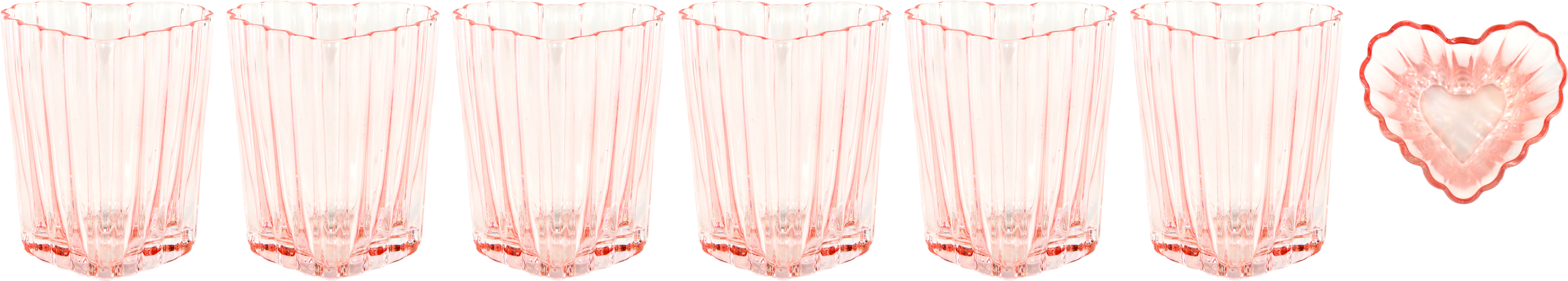 6234 GLASSES SWEETHEART  S/6