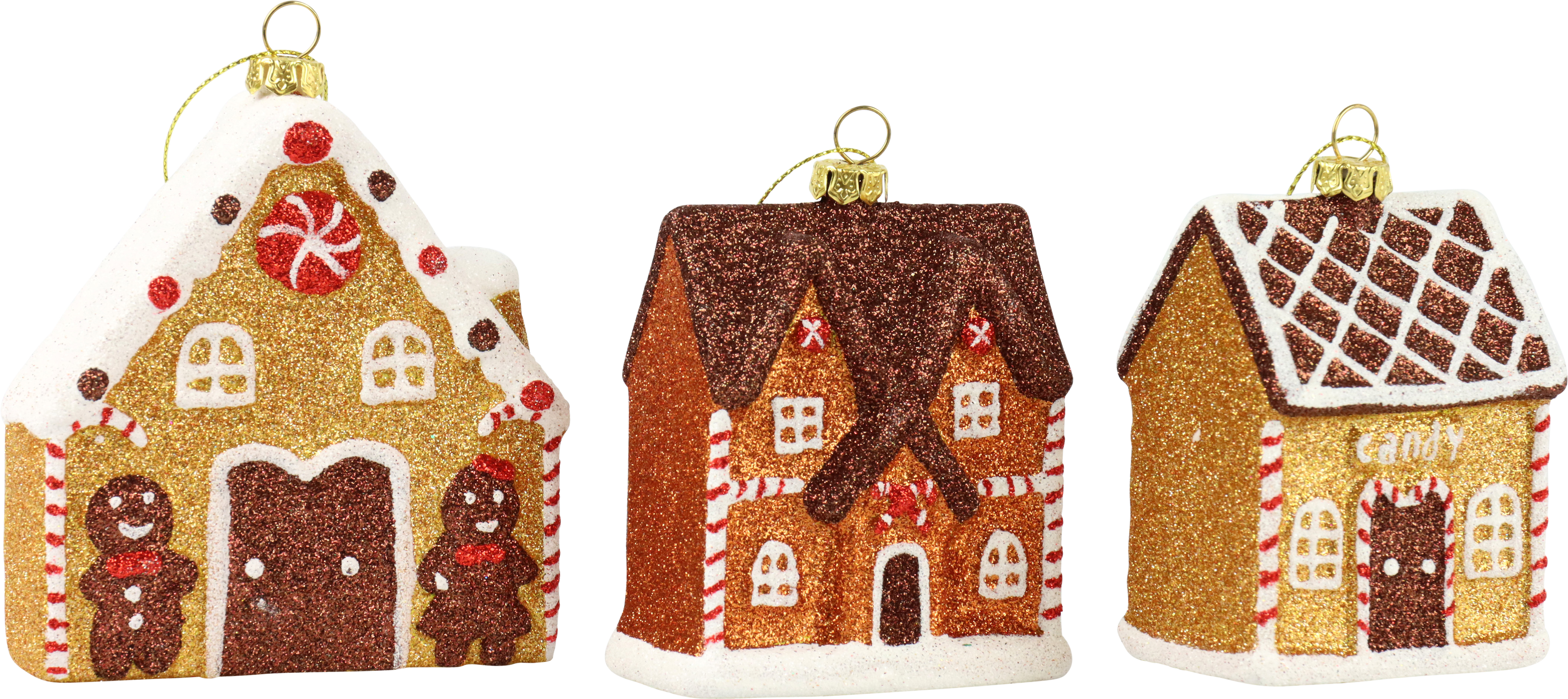 6490 DECORATIVE PENDANT  HÄUSER  S/3