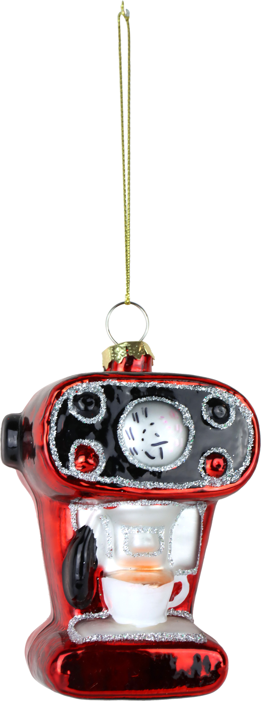 6573 GLASS JEWELRY ESPRESSOMACHINE