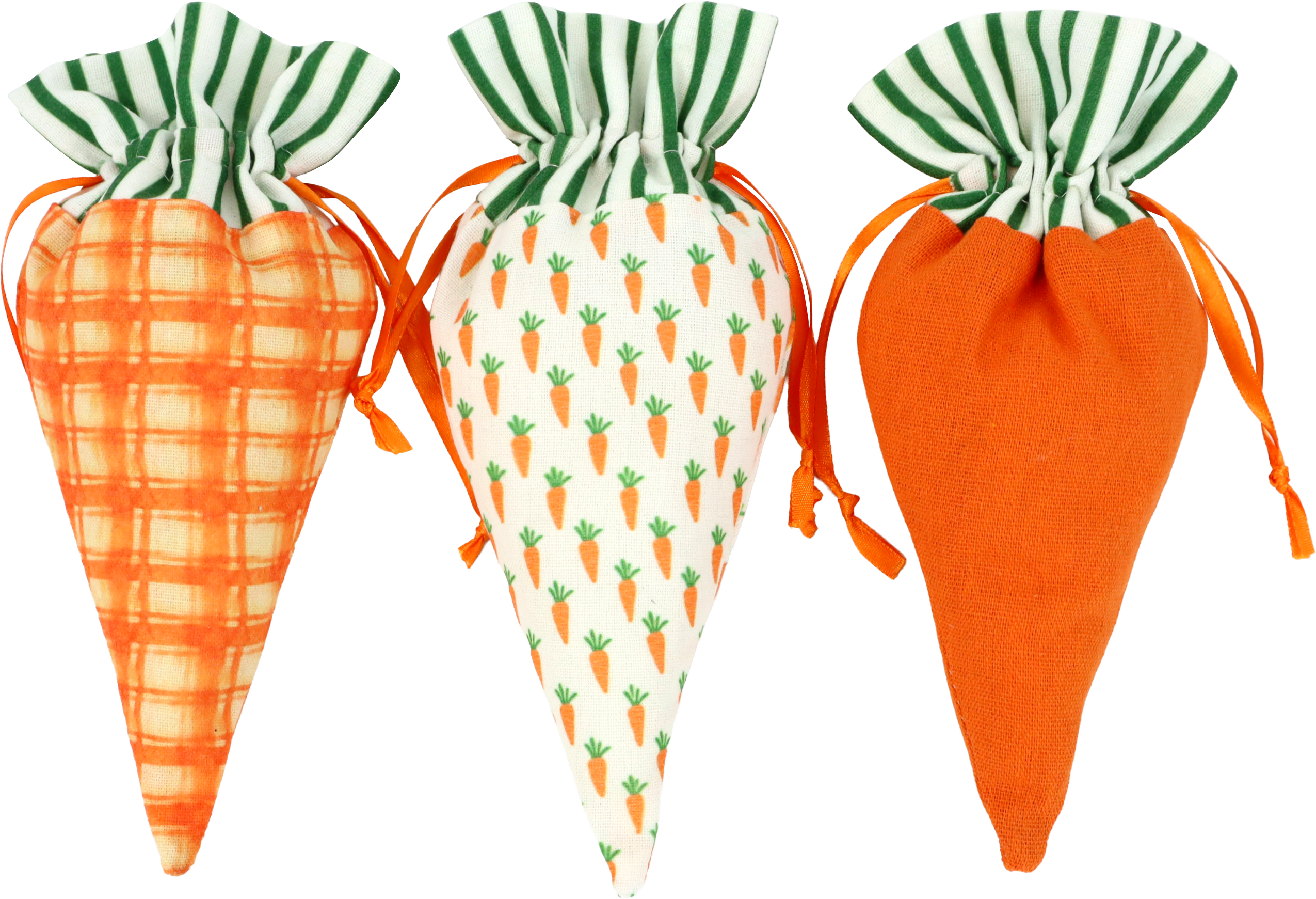 6686 BOLSAS HAPPY CARROT  S/3