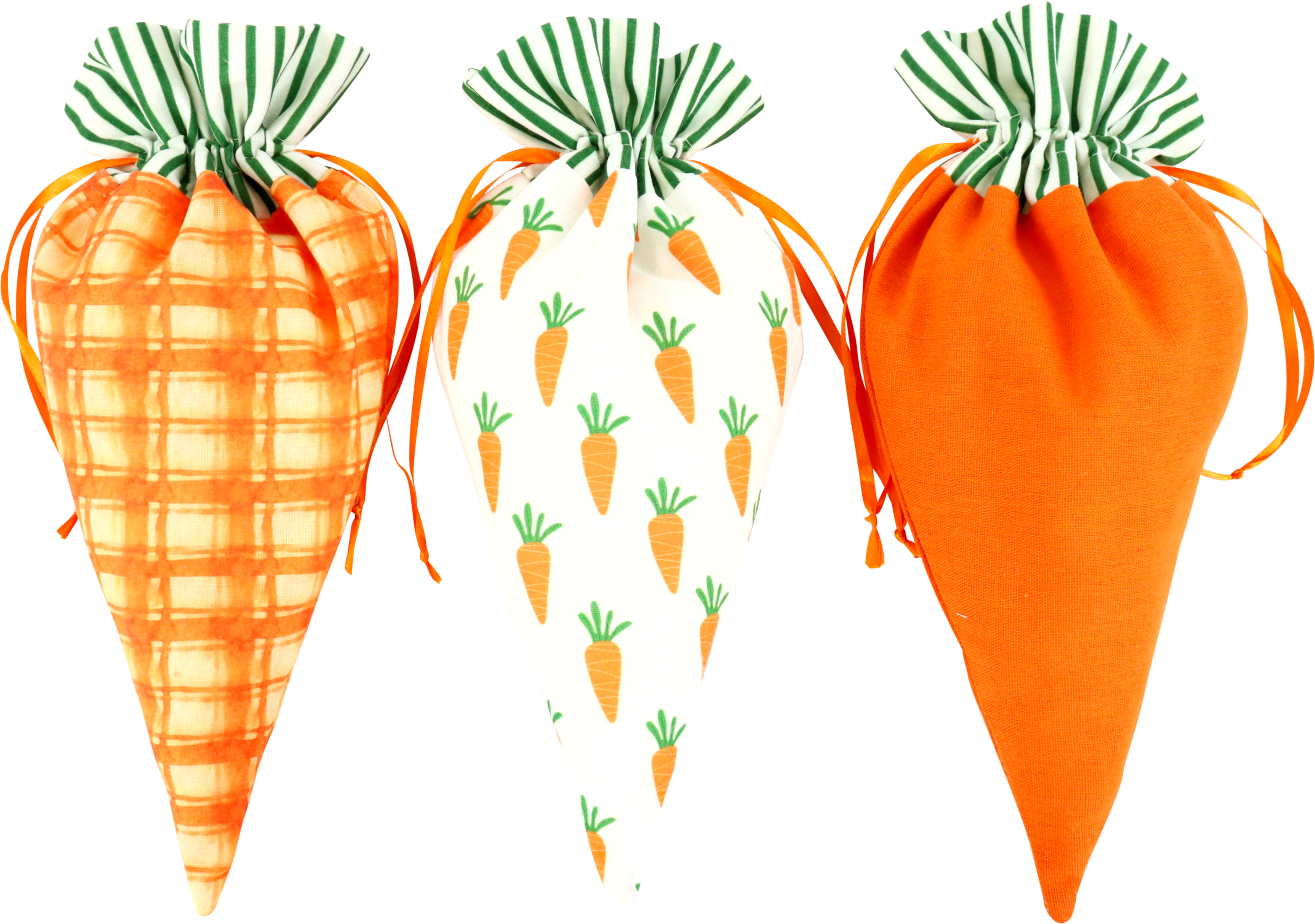 6689 BOLSAS HAPPY CARROT  S/3