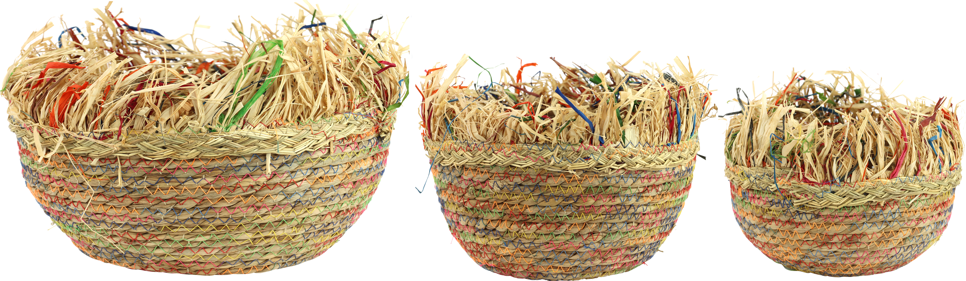 6848 CESTAS FOLK FLAIR   S/3