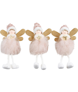 7060 FEATHER ANGELS JUBILEE  S/3