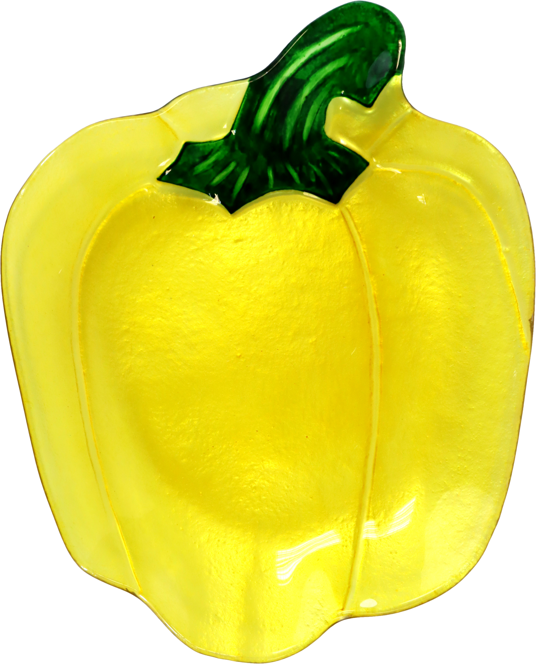 7175 GLASSPLATE YELLOW PEPPER