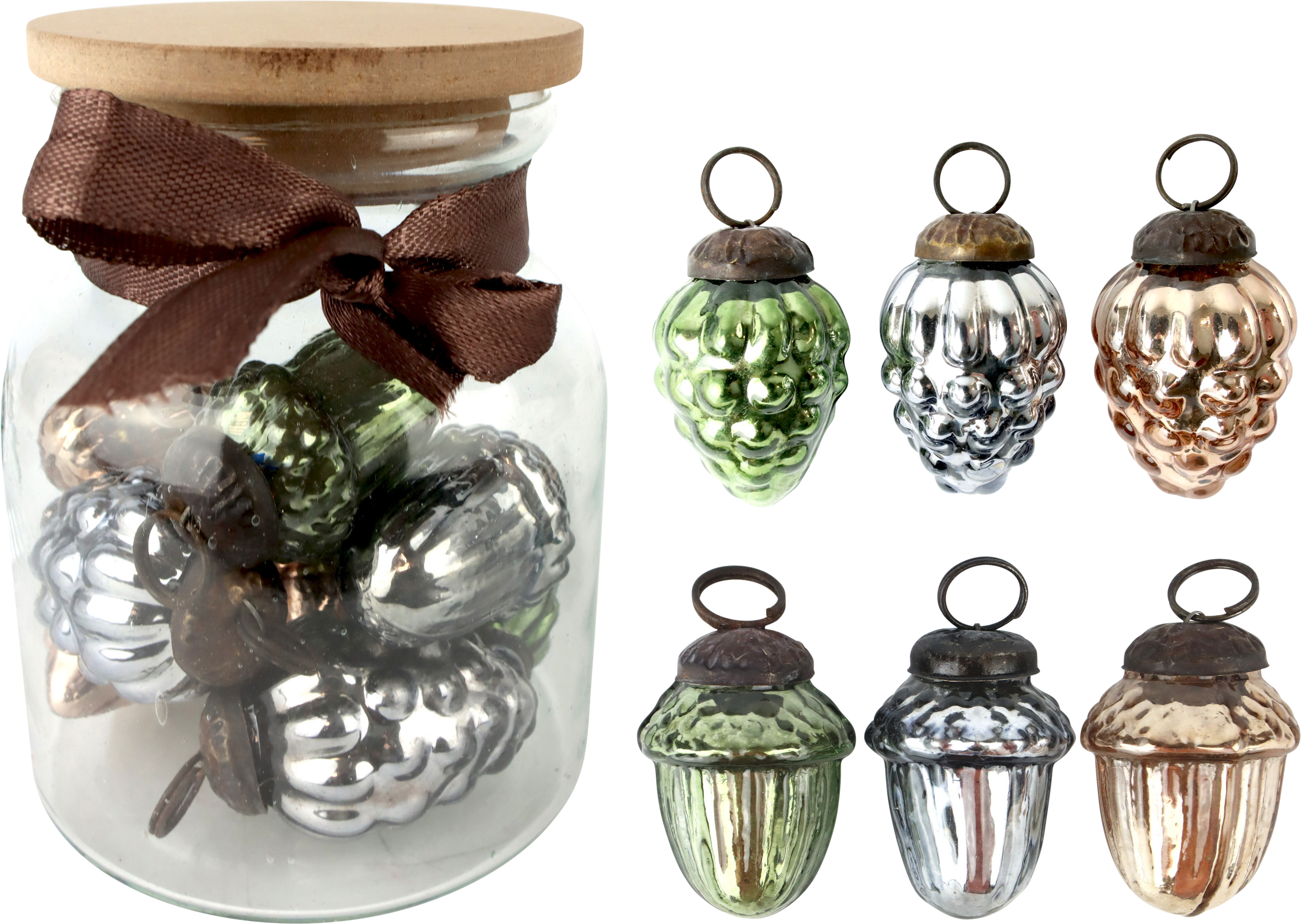 7216 RUBINETTI IN VETRO 13PZ