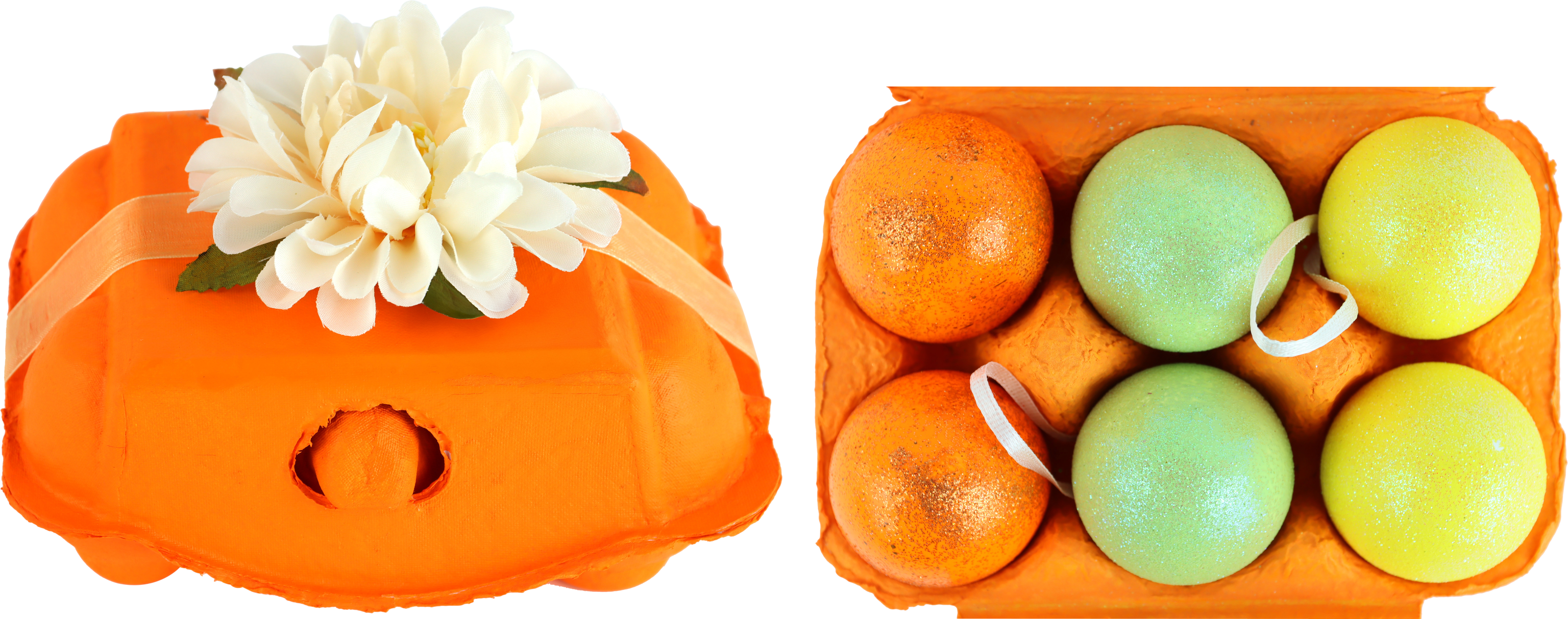 7226 SCATOLA PER UOVA FLORAL NEST  6PZ