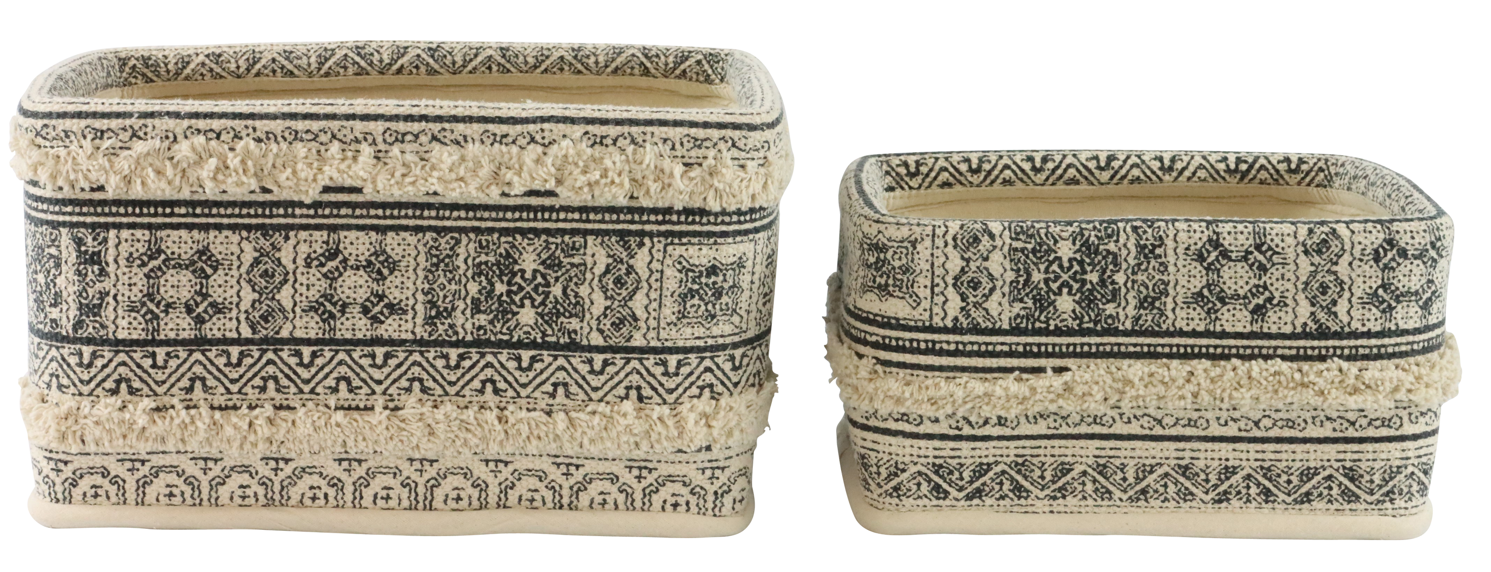 7357 STORAGE BASKETS ALCAZAR  S/2