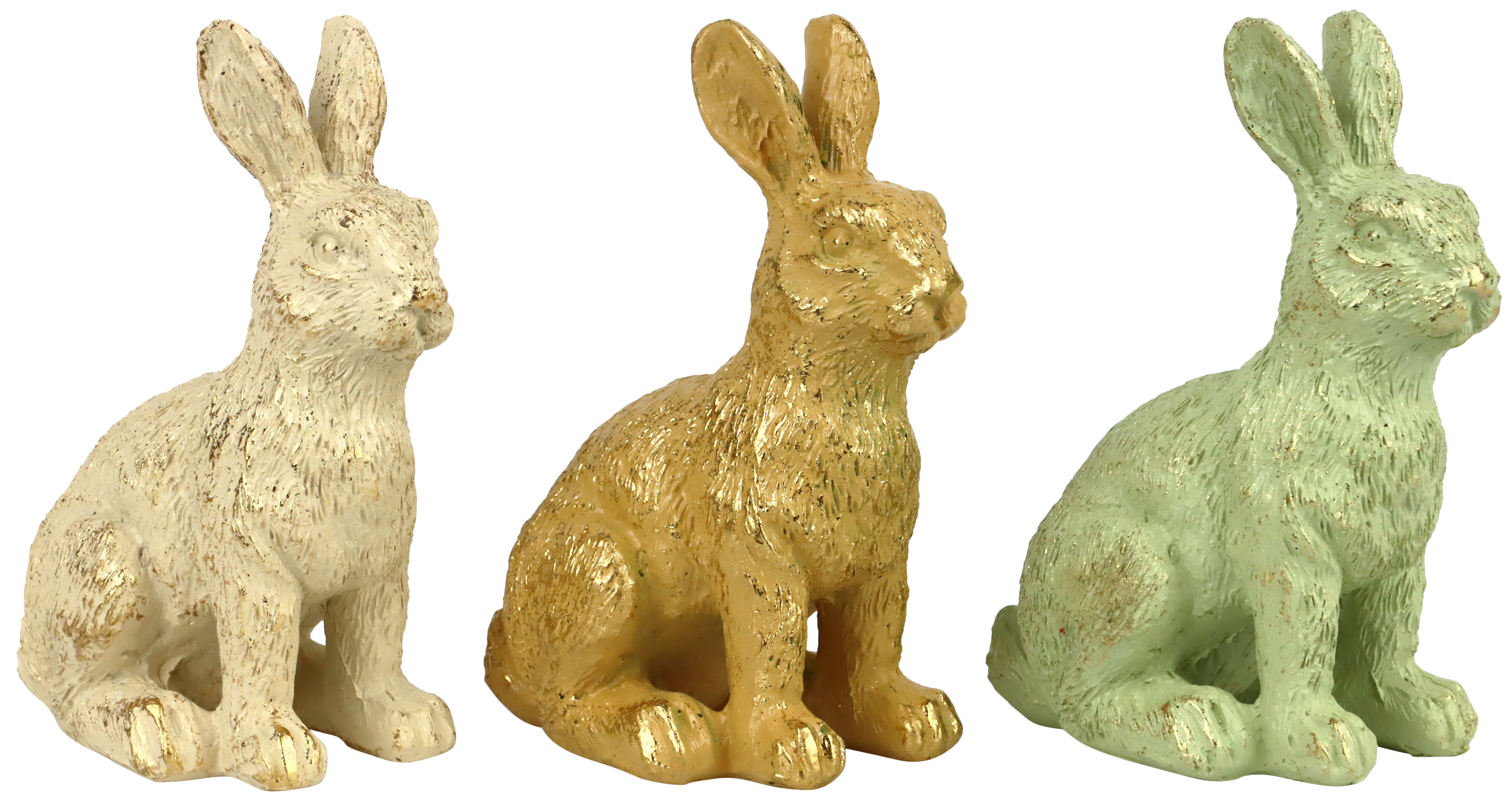 7615 TRÍO DE CONEJITOS ELEGANCE  S/3