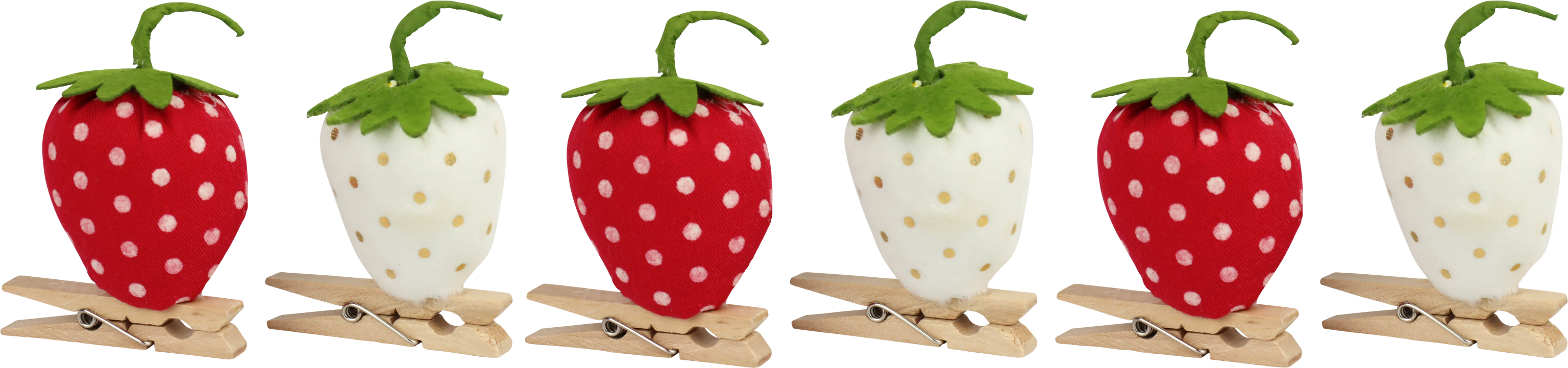 7677 ALAMBRAS ERDBEEREN  S/6