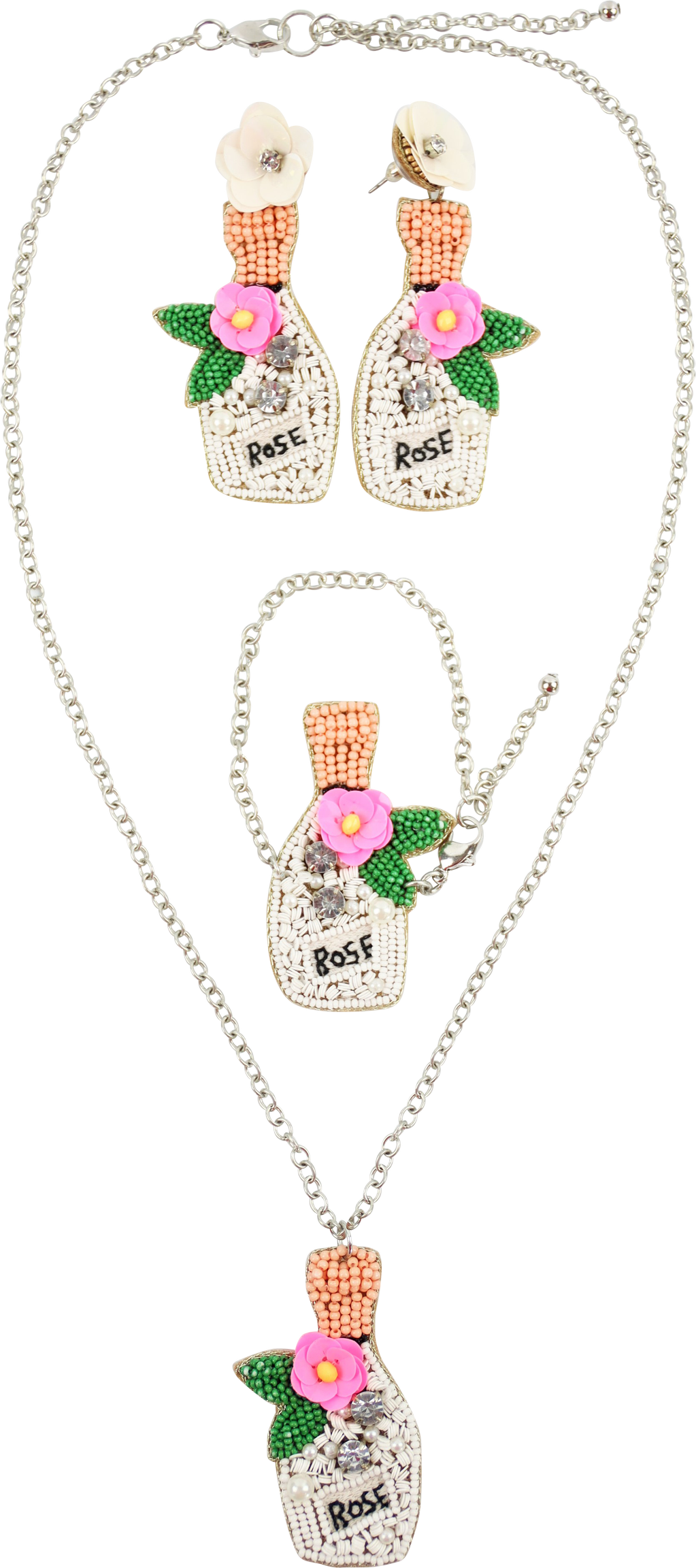 7739 JUEGO DECO  I LOVE CHAMPAGNE  S/3