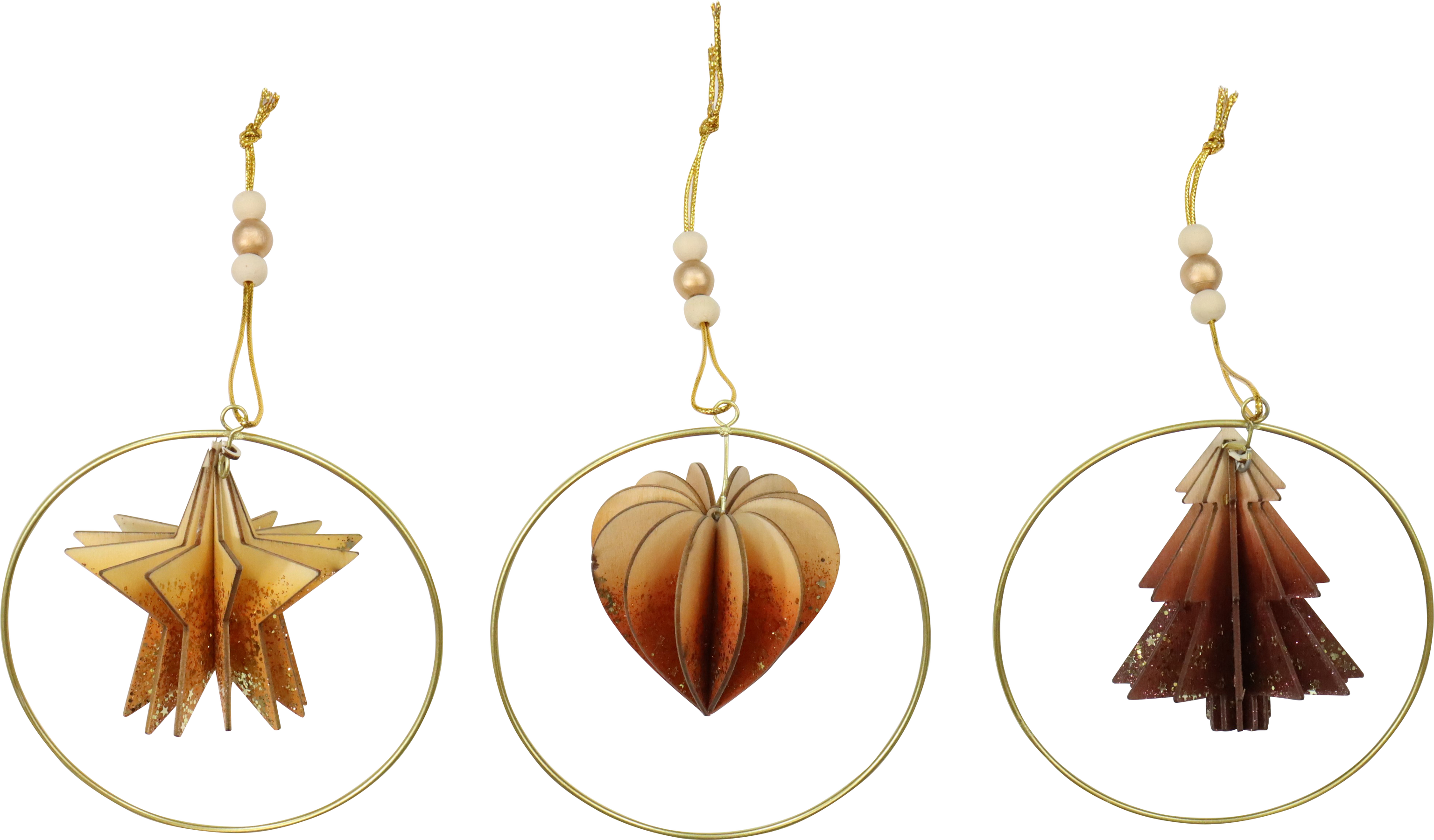 7808 3D-HANGING NATURAL WOODS  S/3