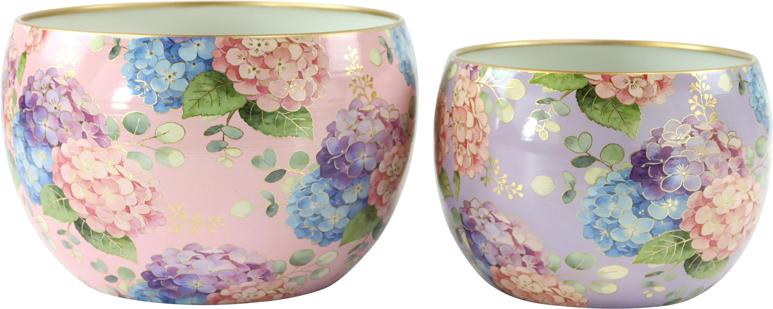 7867 MACETEROS BLOOMING ROMANCE  S/2