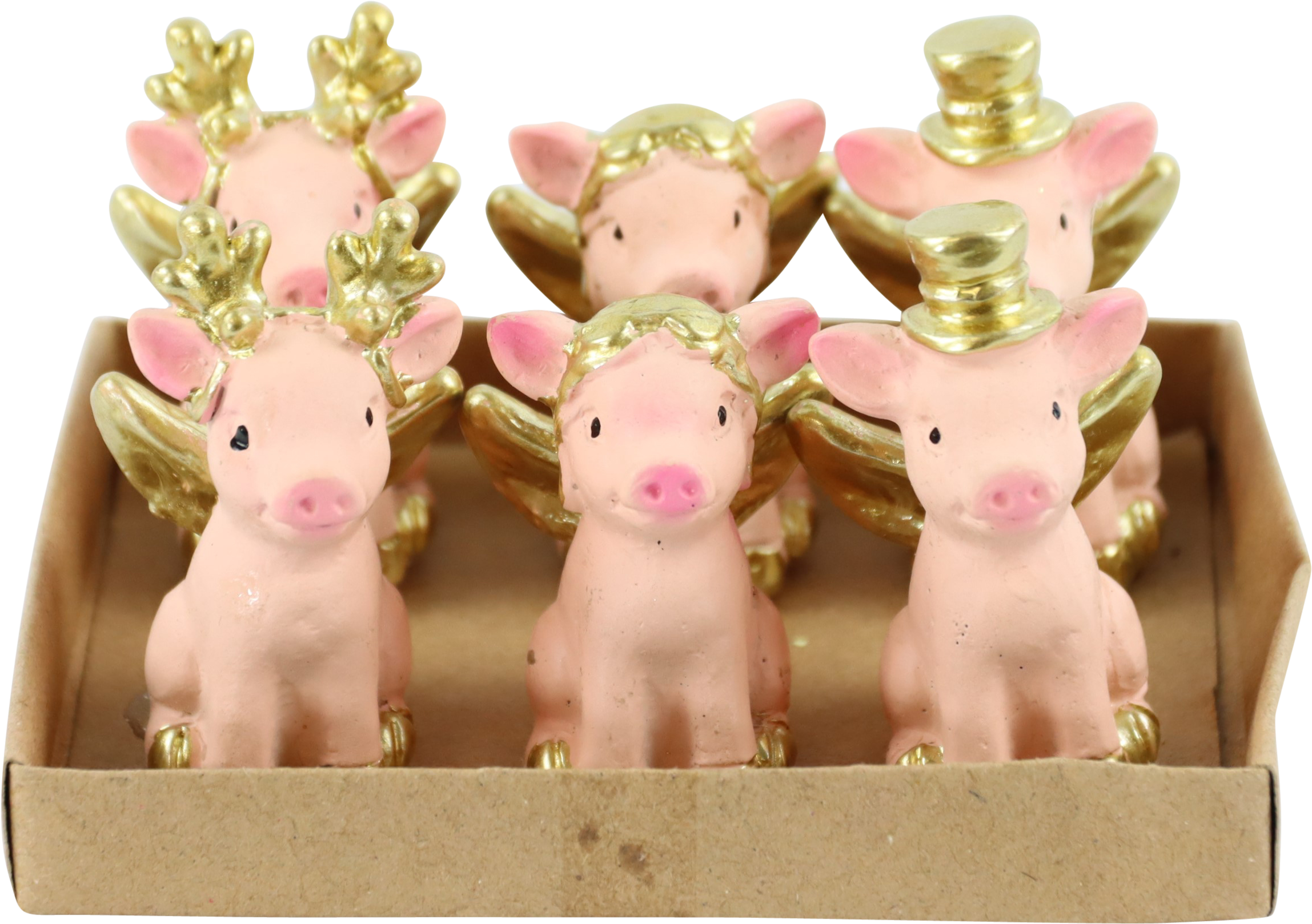 8125 LUCKY PIGS LUCKY  S/6