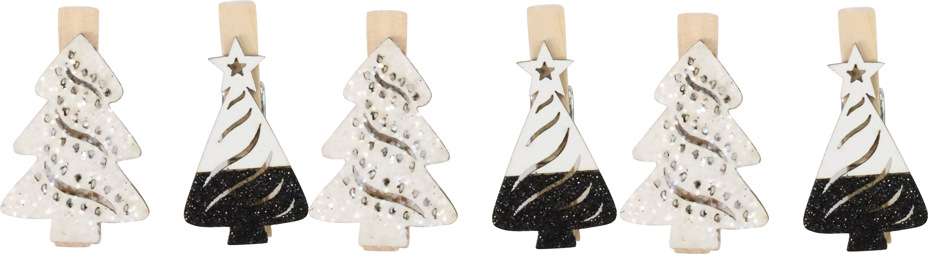 8198 PINCES BÄUME  6P