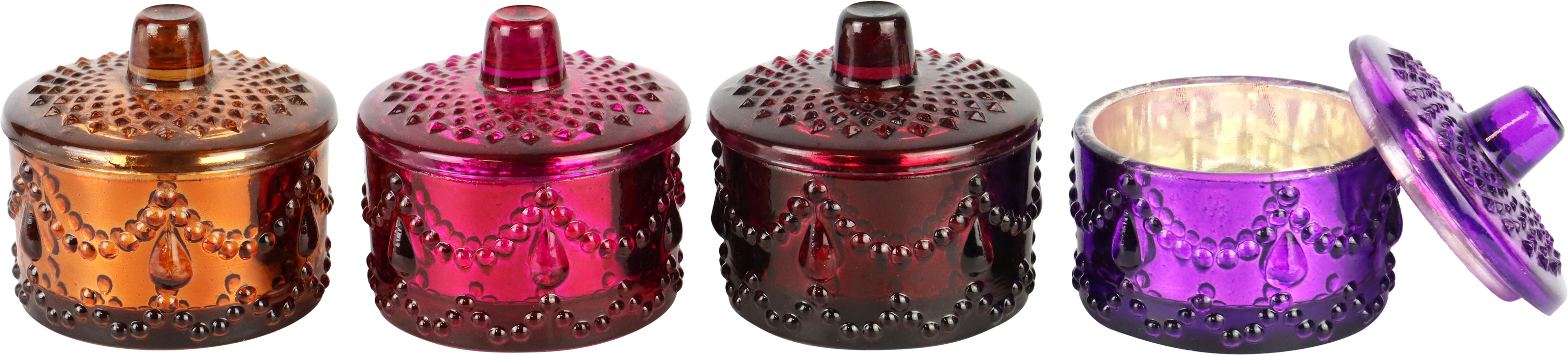 8210 BOTES DE CRISTAL CARNIVAL  S/4