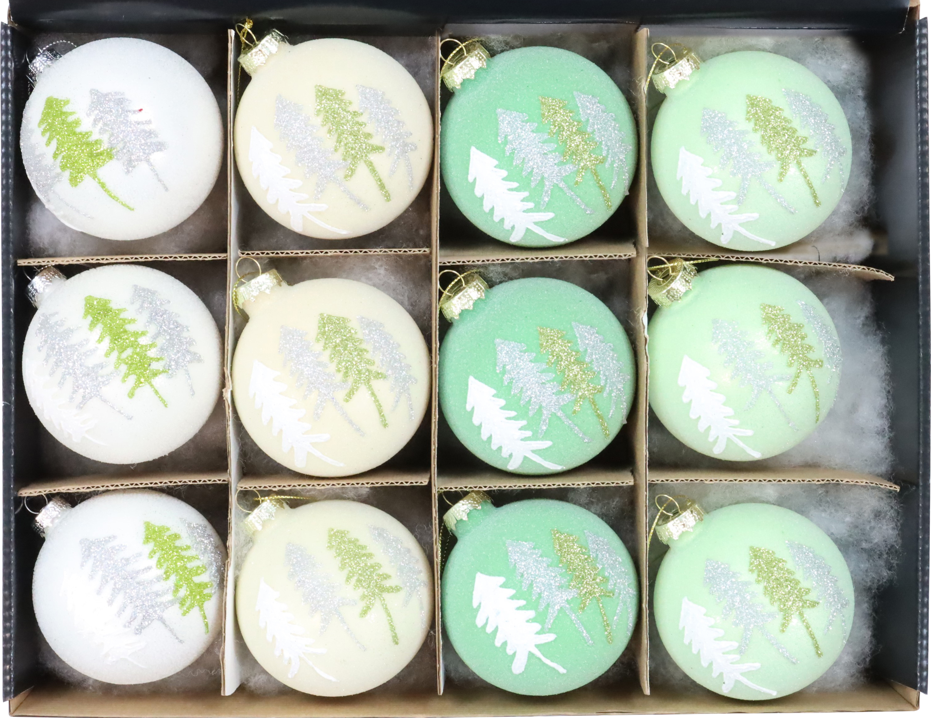 8501 SFERE VETRO  WINTERWALD  12PZ