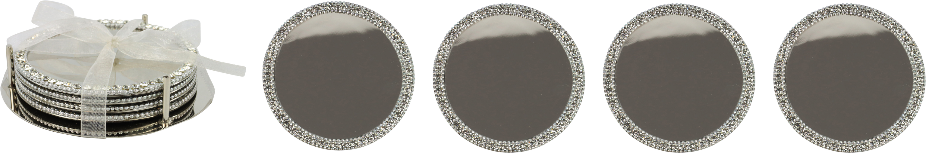 8522 SOTTOBICCHIERE I.B. CRISTALLO  5PZ