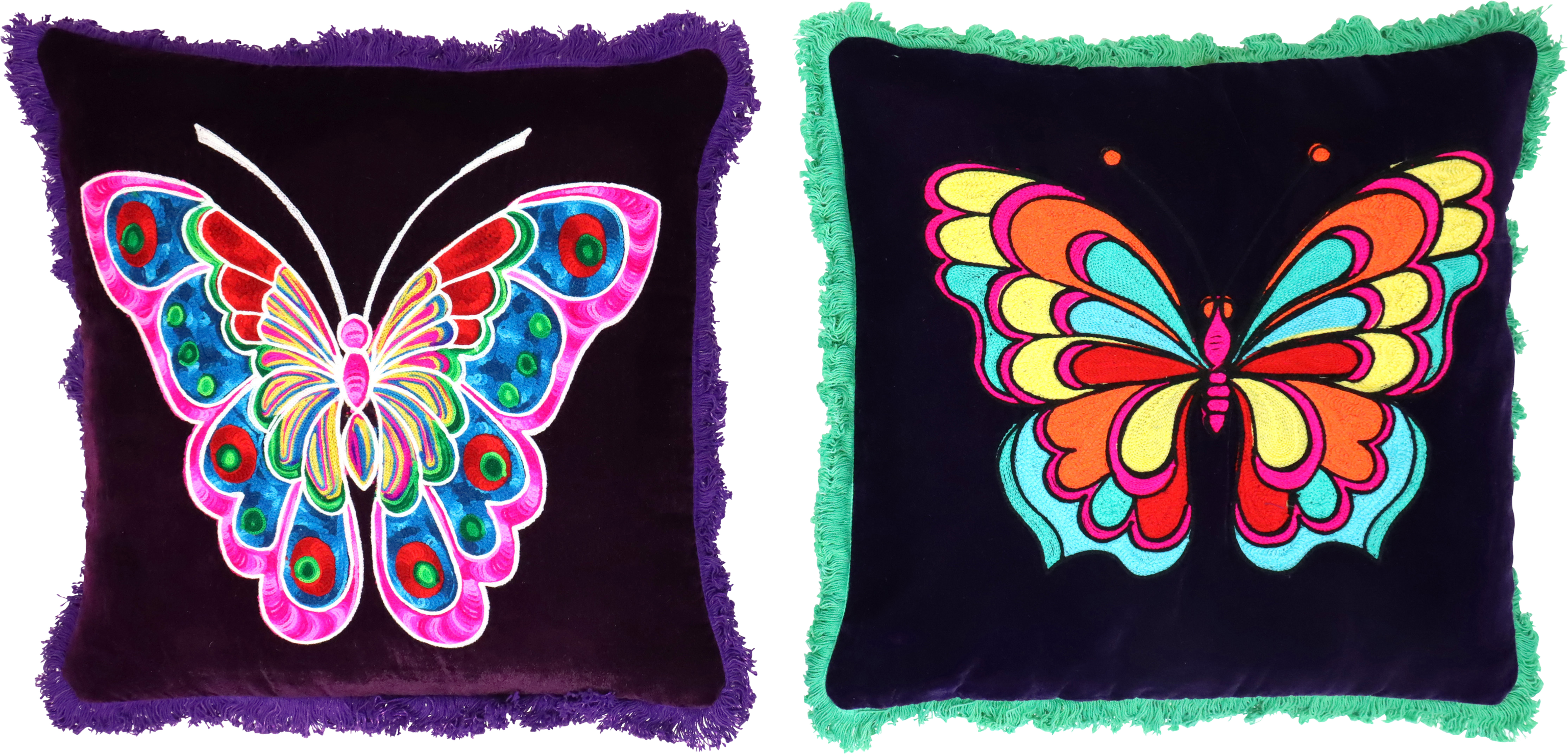 8601 COPRIPIUMINO BUTTERFLY 40X40 2PZ