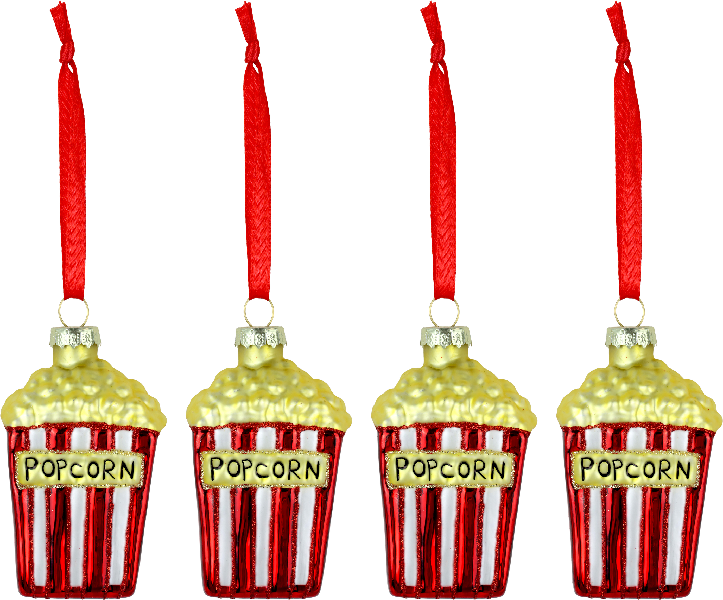 8684 GLASSCHMUCK POPCORN  S/4