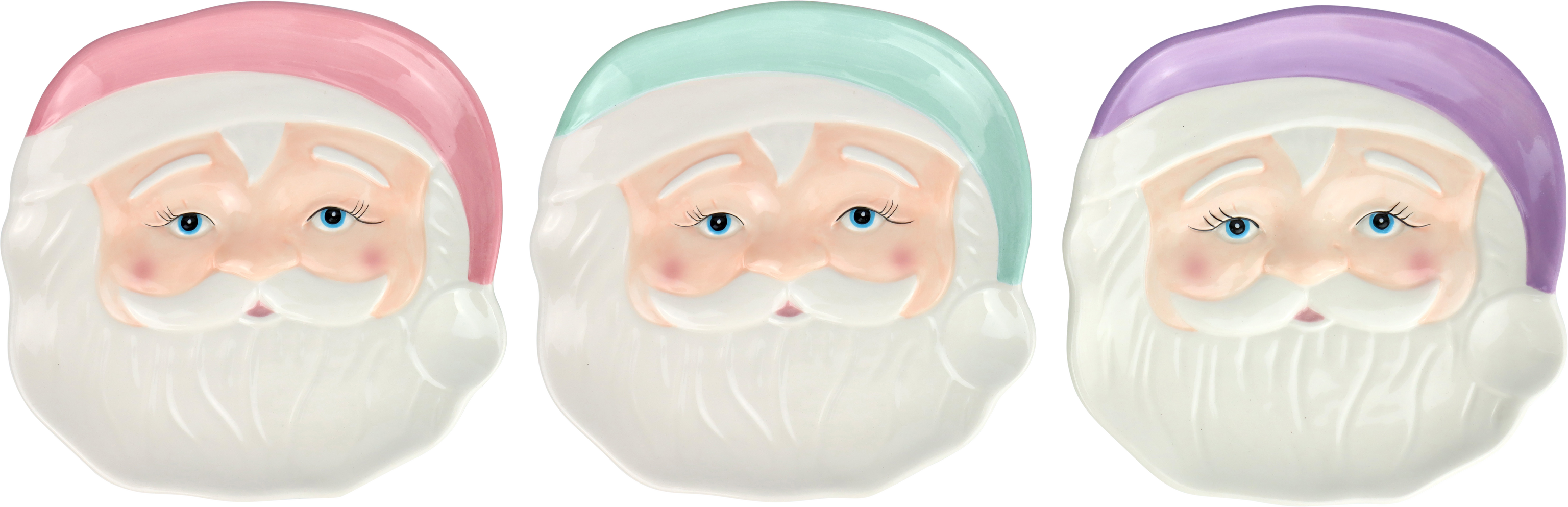 8709 PIATTO CANDY CANE  3PZ