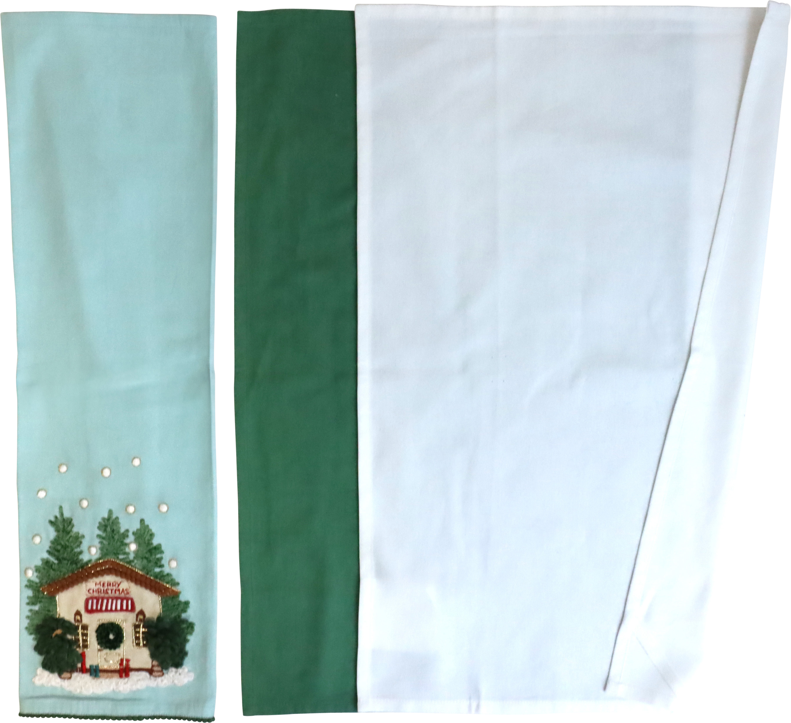 8724 INDUMENTI DA CUCI CHALET CHIC  3PZ