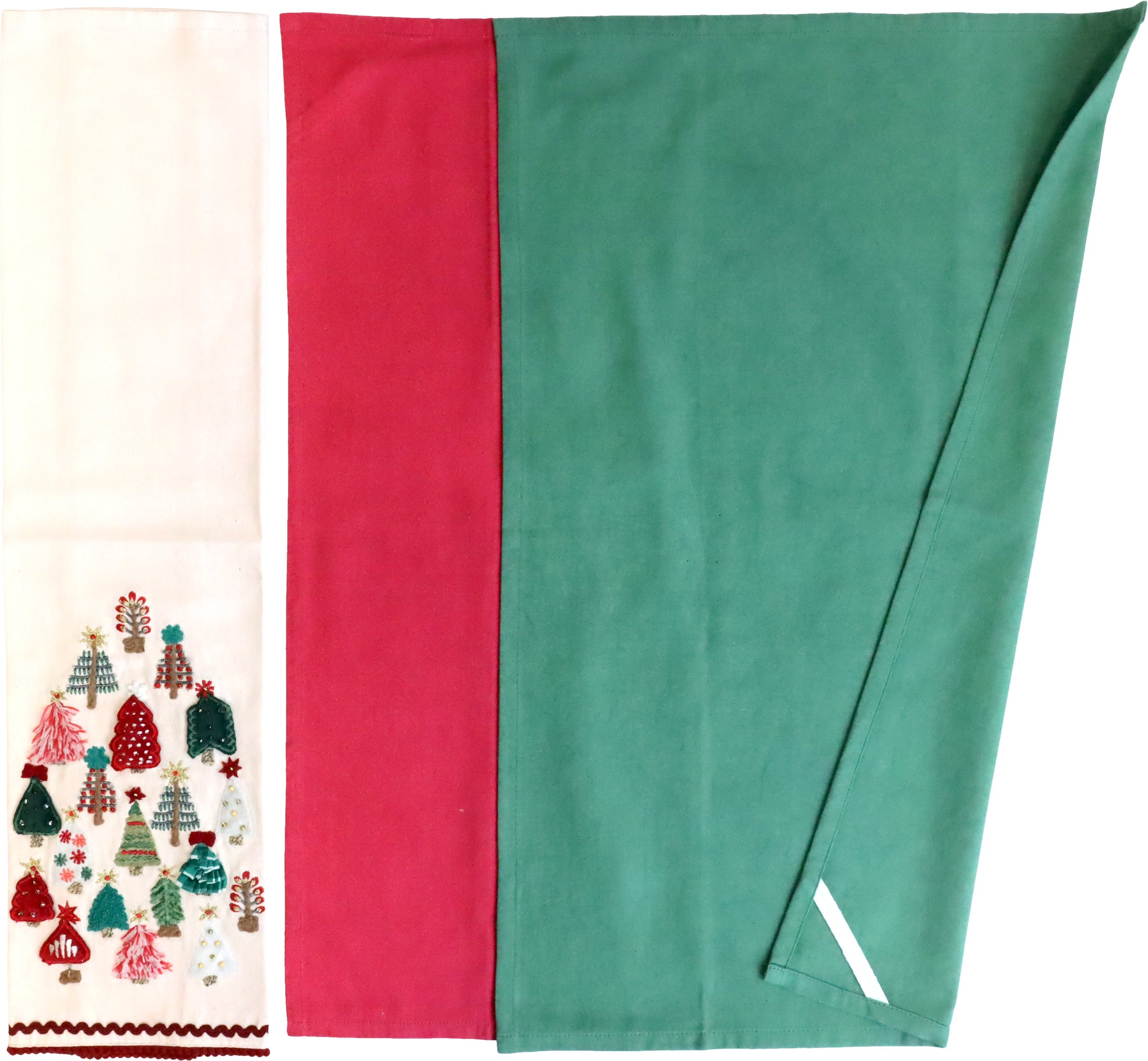 8725 ASCIUGAMANI DA CU JOLLY TREES  3PZ