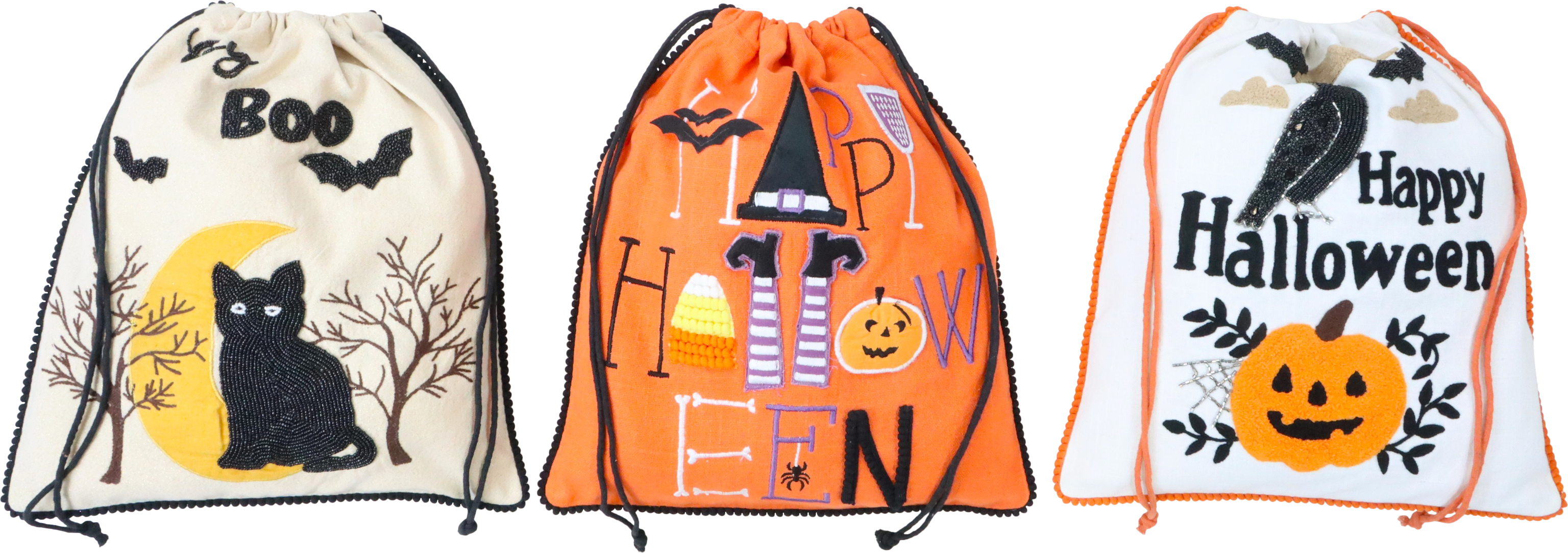 8756 BAGS TRICK OR TREAT  S/3