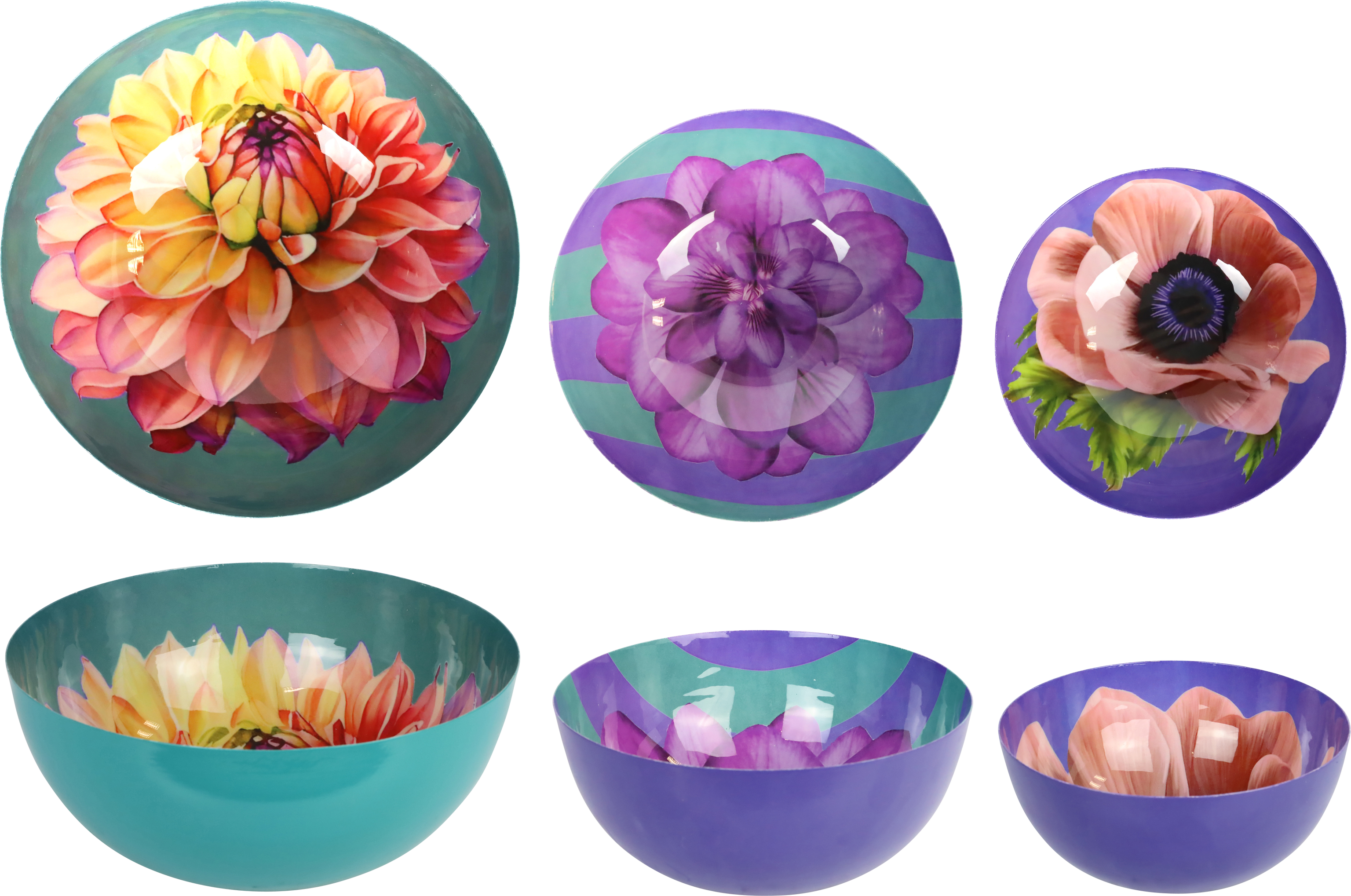 8999 SCHALEN BLOSSOM  S/3