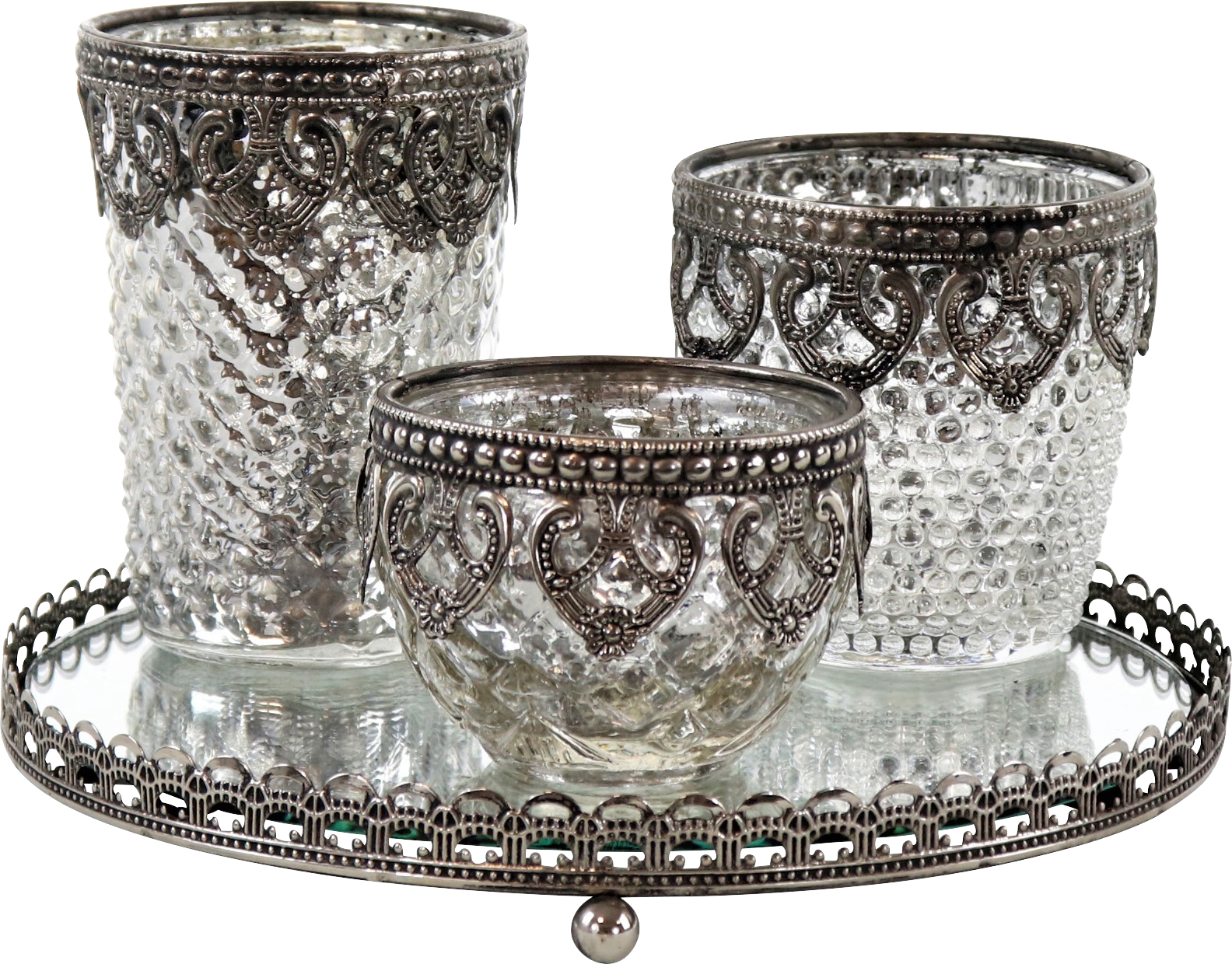 9069 GLASSRONDELL W. TRAY TOPKAPI  S/4