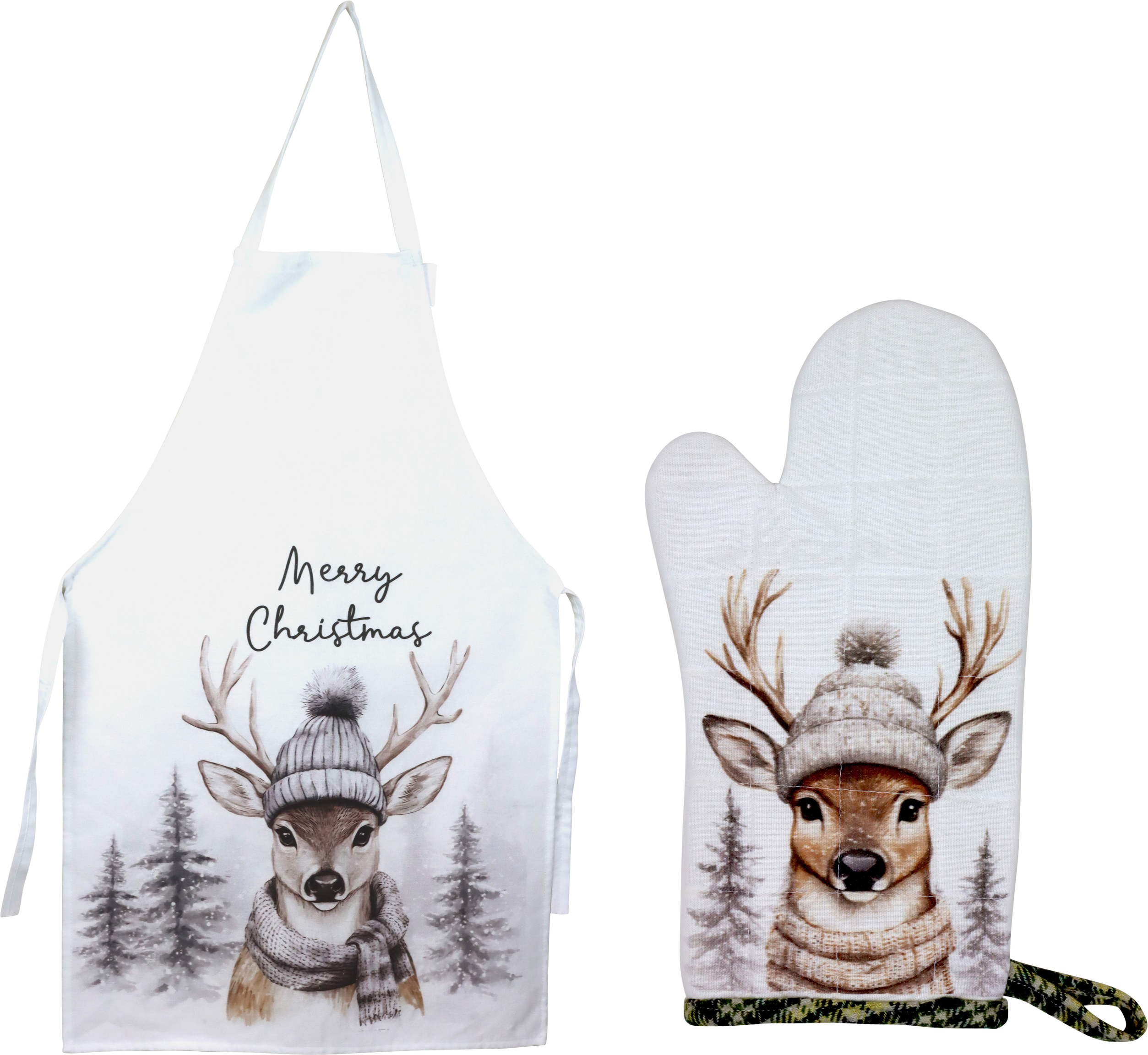 9541 SCHÜRZE&amp;TOPFHALTER HIRSCH  S/2