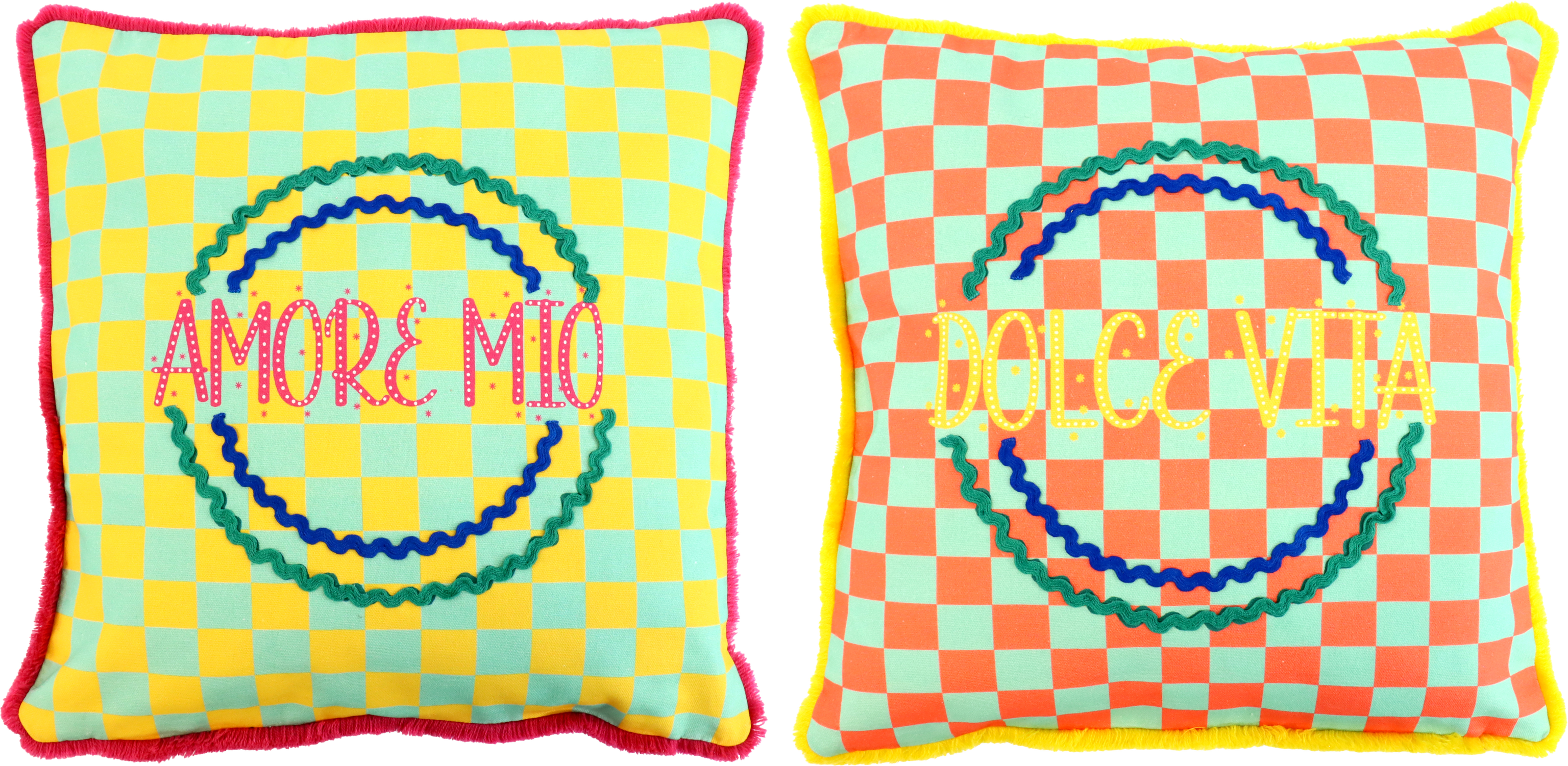 9553 CUSHIONCOVER DOLCE VITA 40X40 S/2