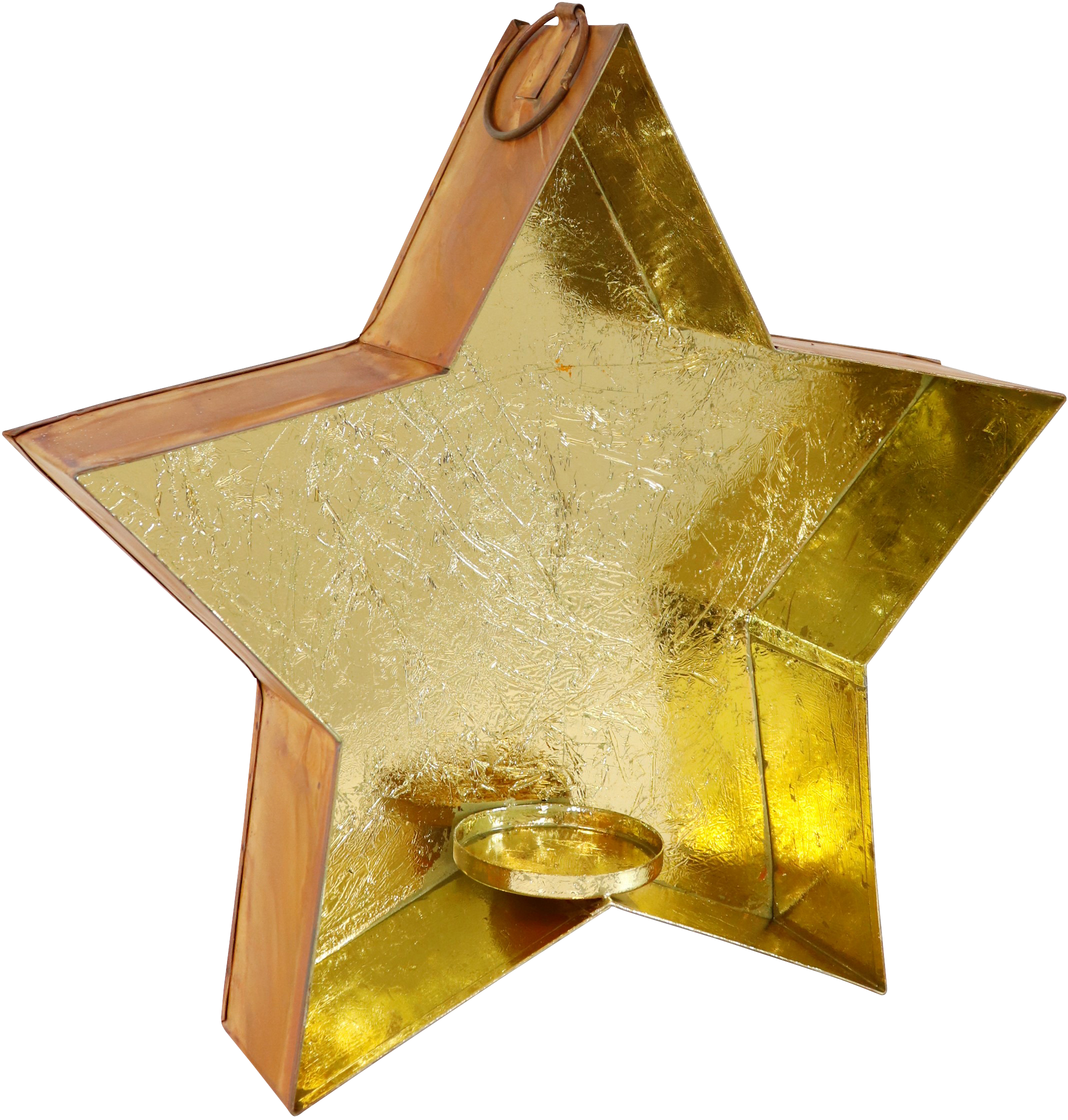 9780 KERZENHALTER GOLDSTERN