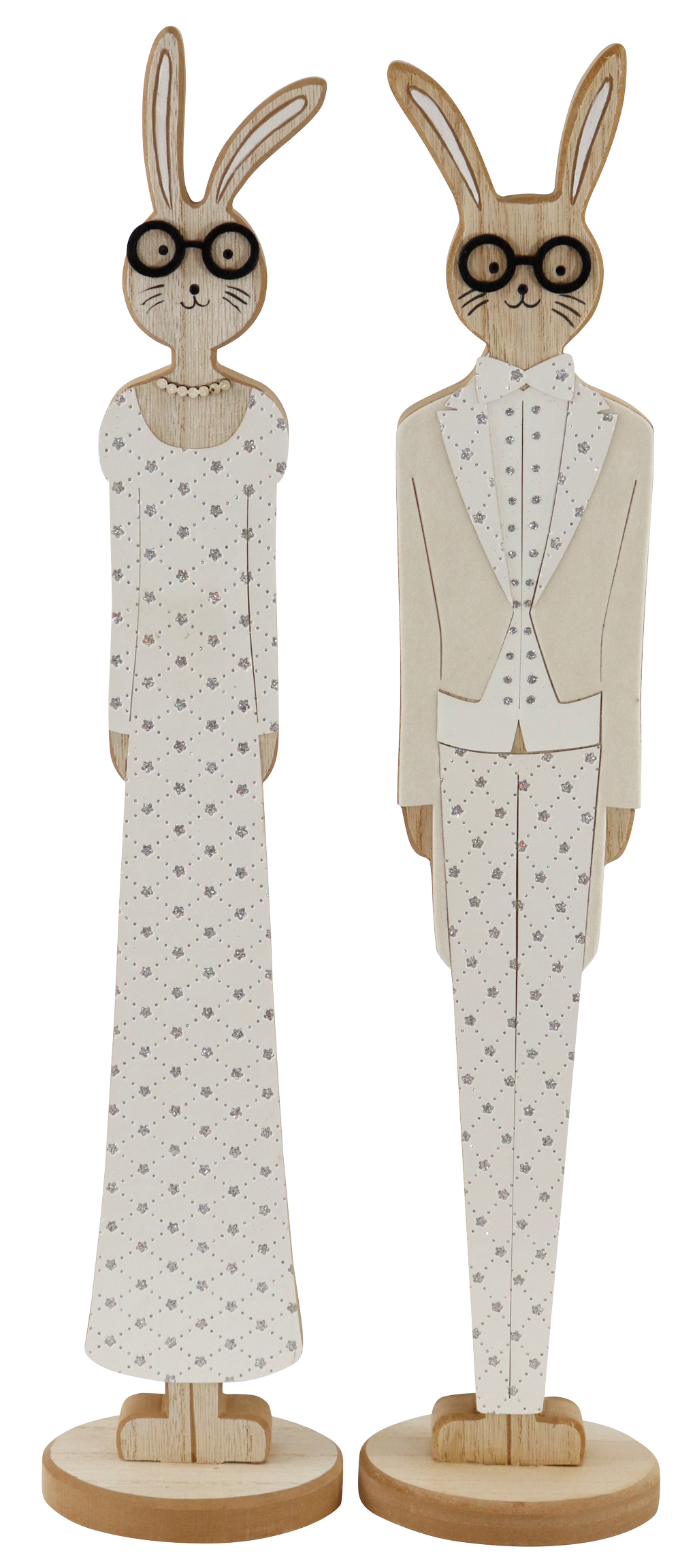 9814 CONEJOS  ELEGANCE  S/2