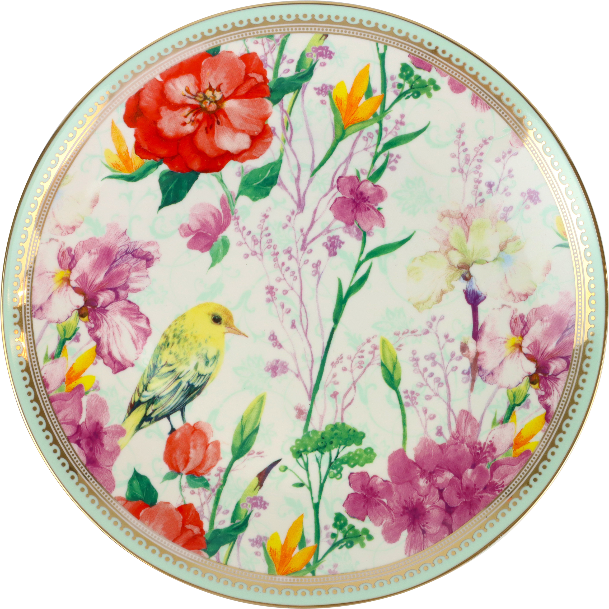 9819 PLATO PARA TARTA LOVELY BIRD