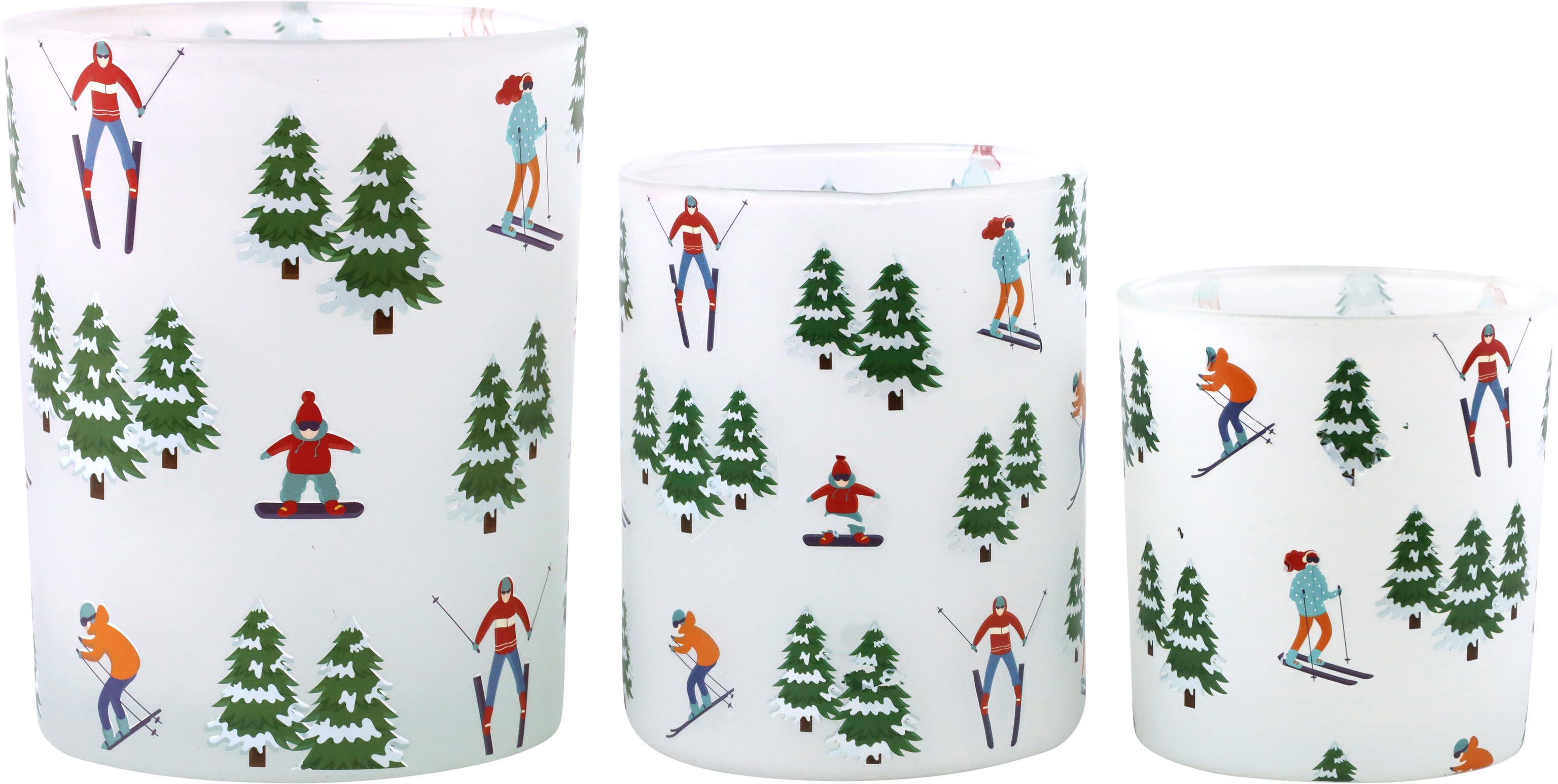 9879 FAROLES DE VI SNOWY ESCAPADES  S/3