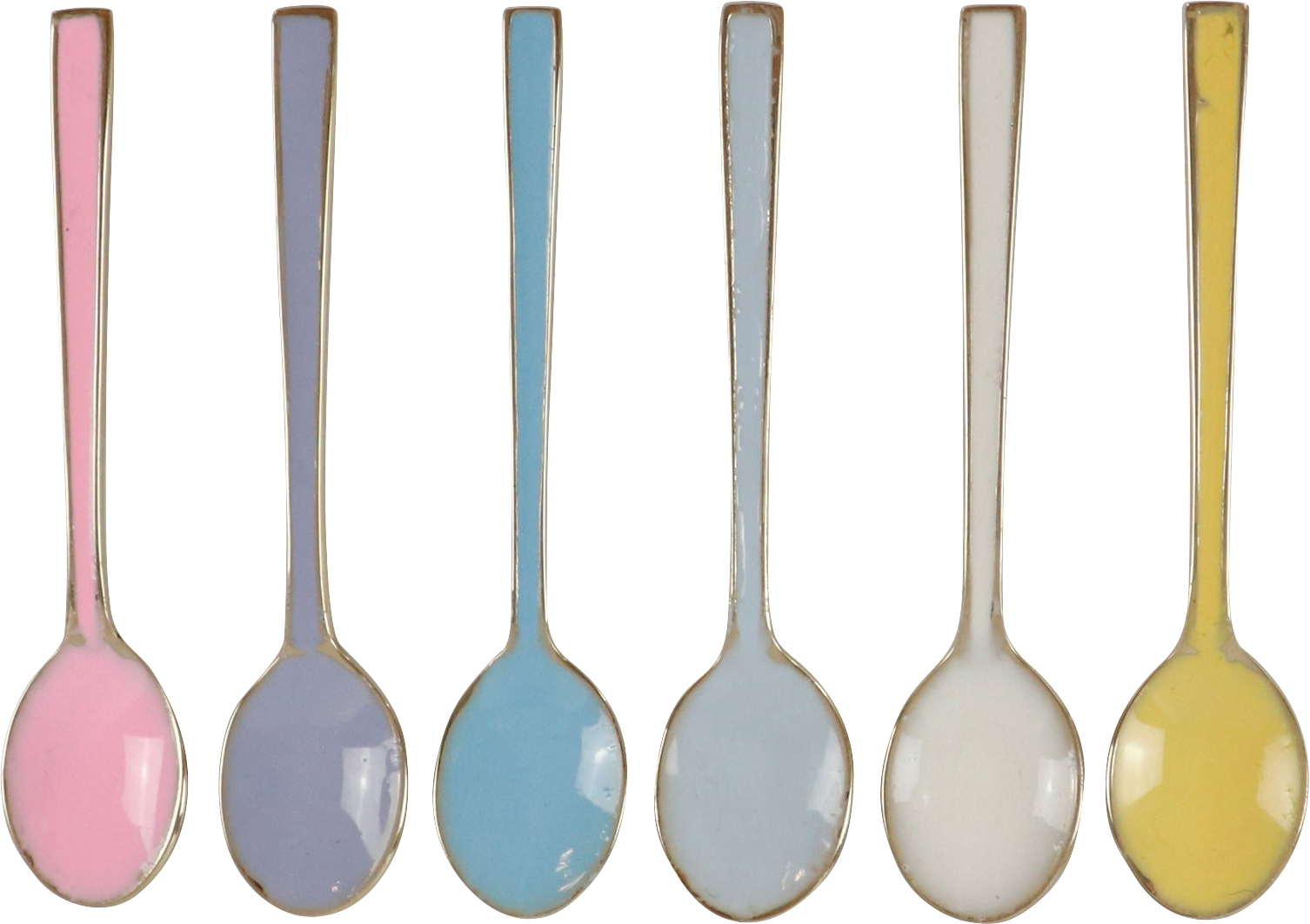 9900 CUCHARAS PASTELL  S/6