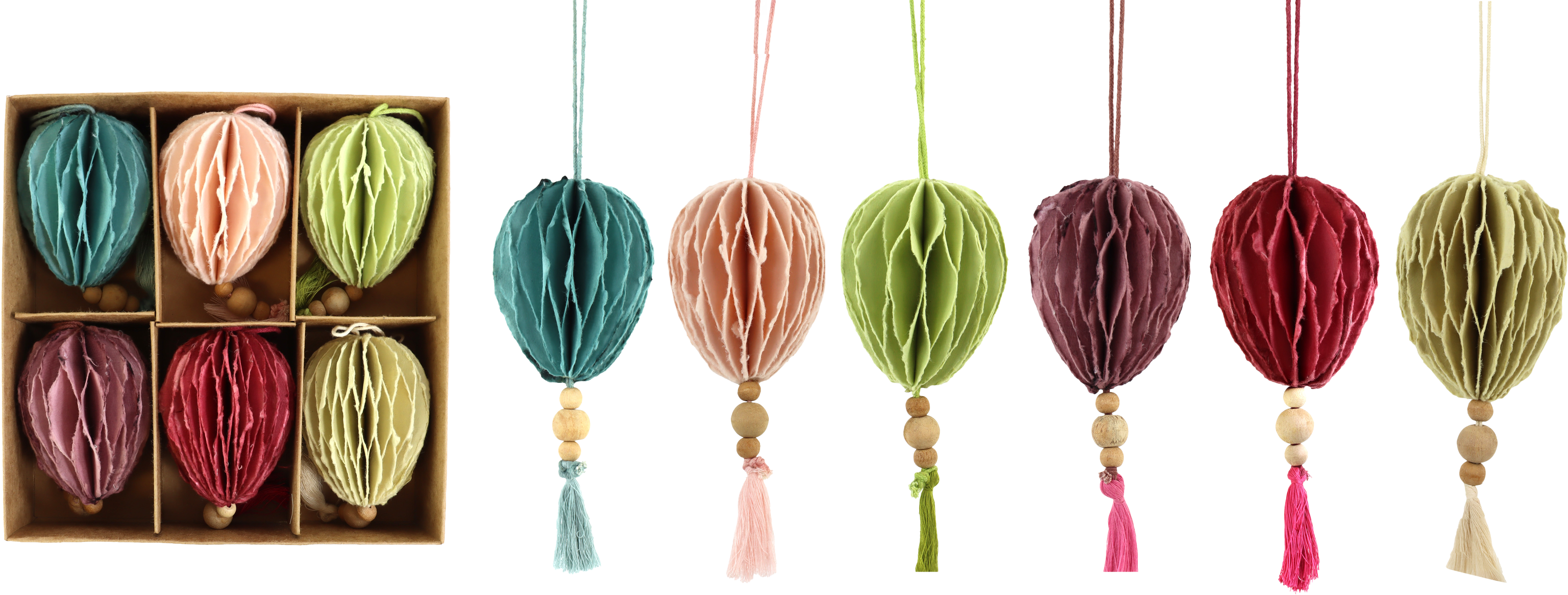 9930 SCATOLA UOVA HONEYCOMB  6PZ