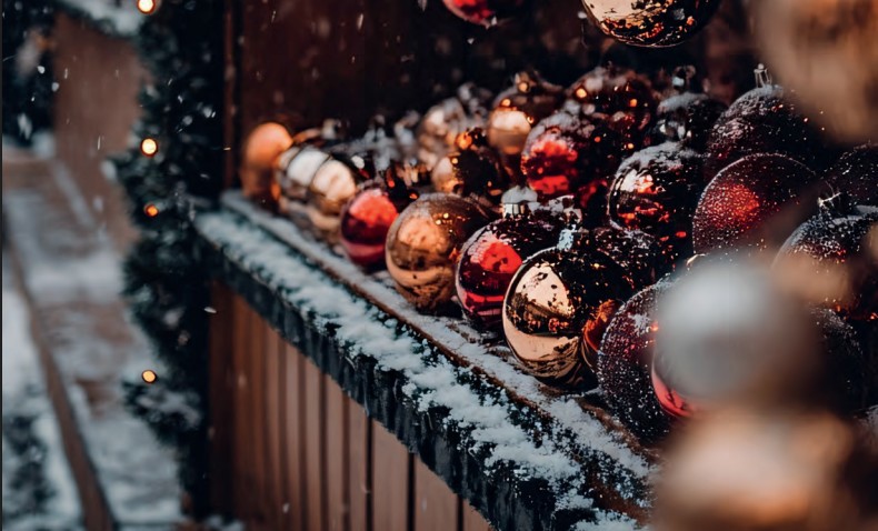 Festive Ornaments & Crystal Bubbles